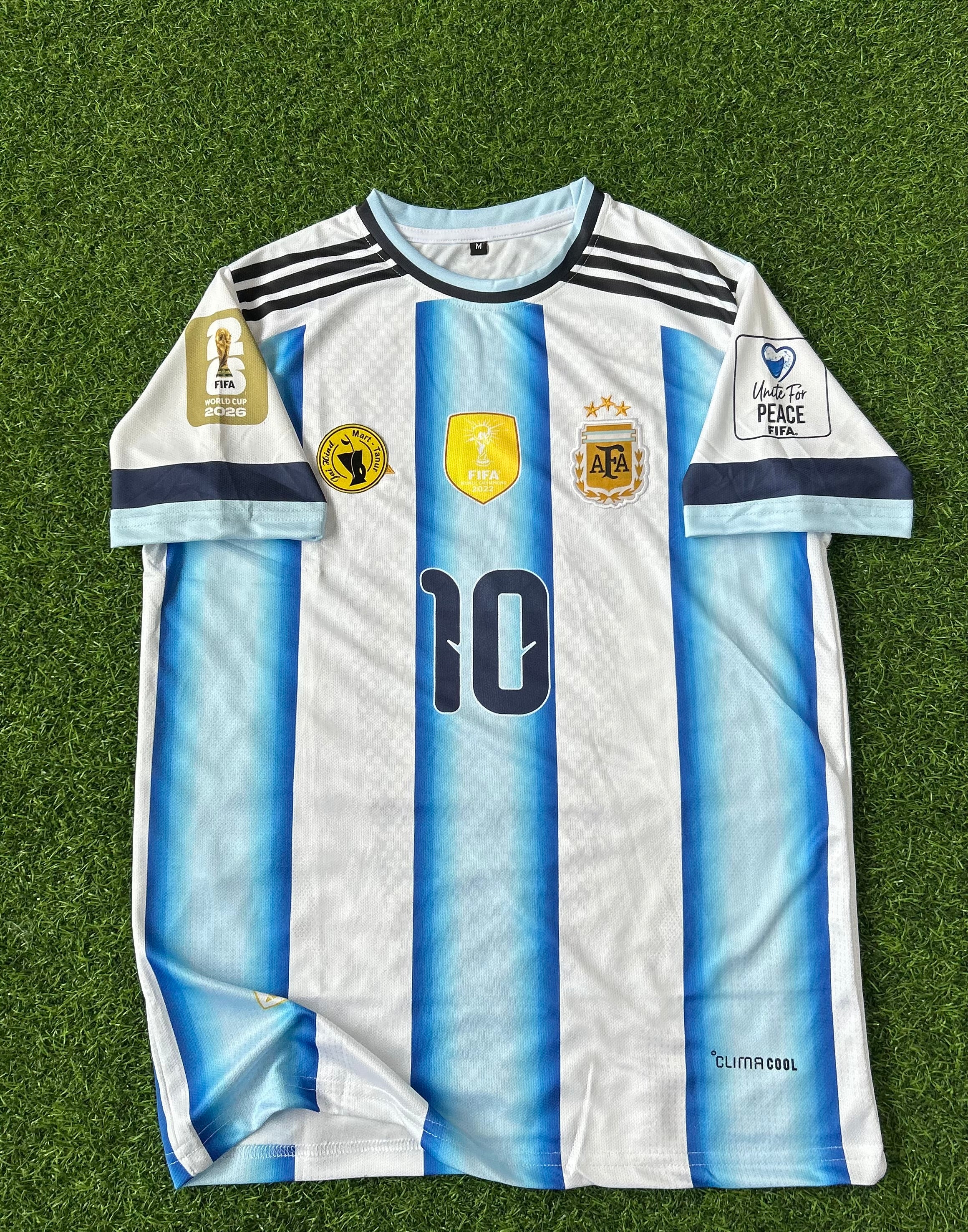 ARGENTINA 2026 WORLD CUP HOME KIT, HALF SLEEVE EMBROIDERY