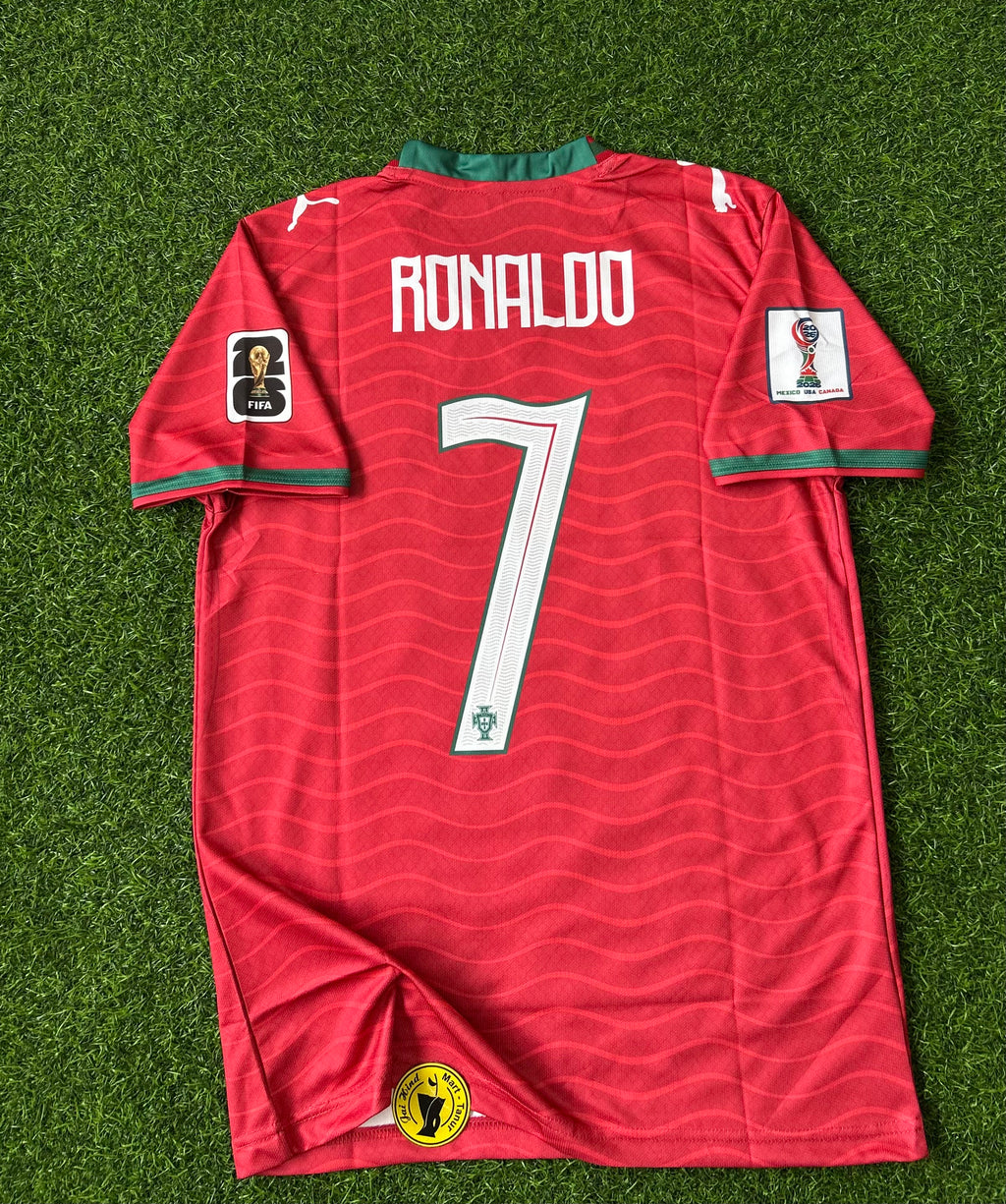 PORTUGAL 2026 WORLD CUP HOME KIT, HALF SLEEVE EMBROIDERY