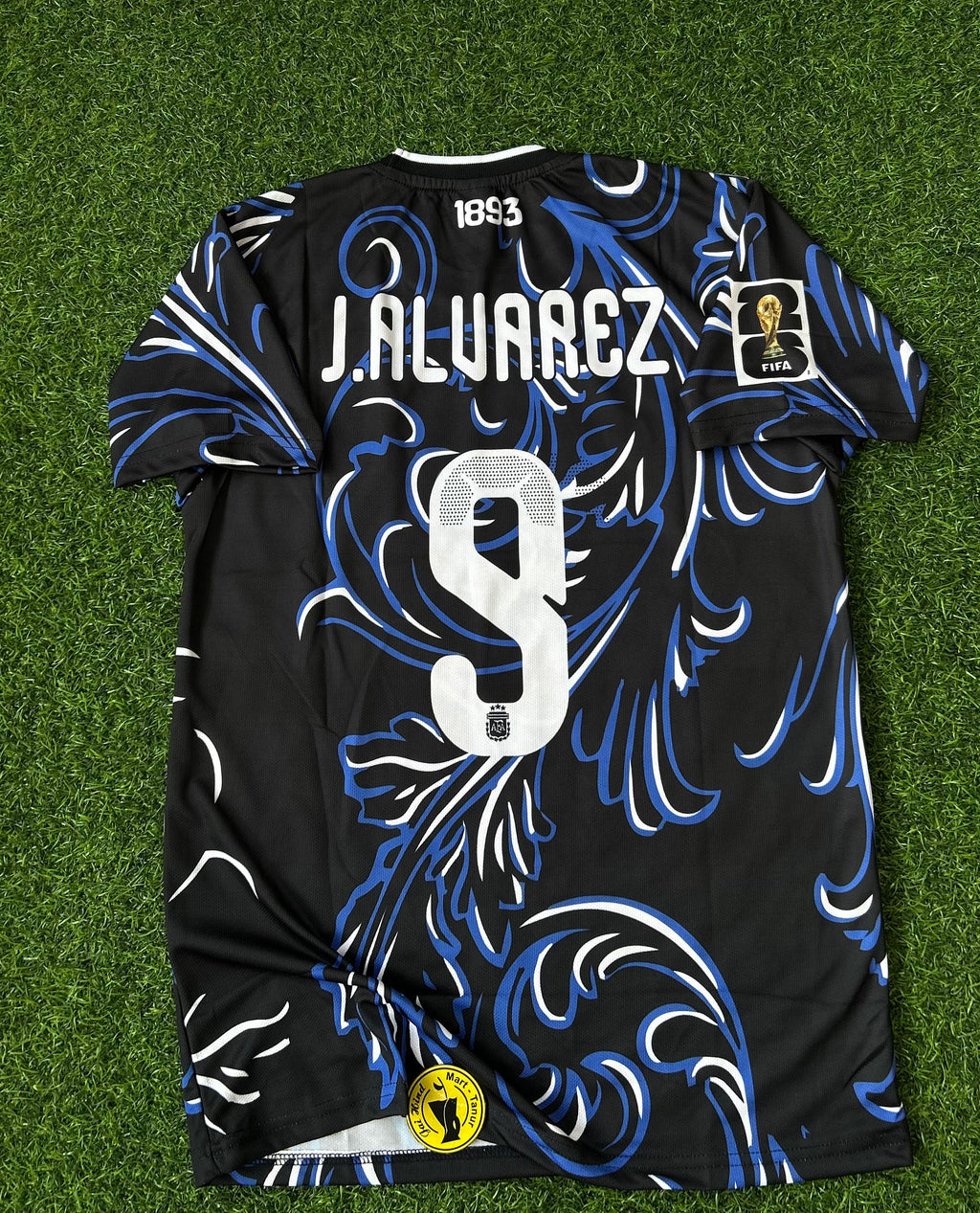 ARGENTINA 2026 WORLD CUP AWAY KIT, HALF SLEEVE  EMBROIDERY