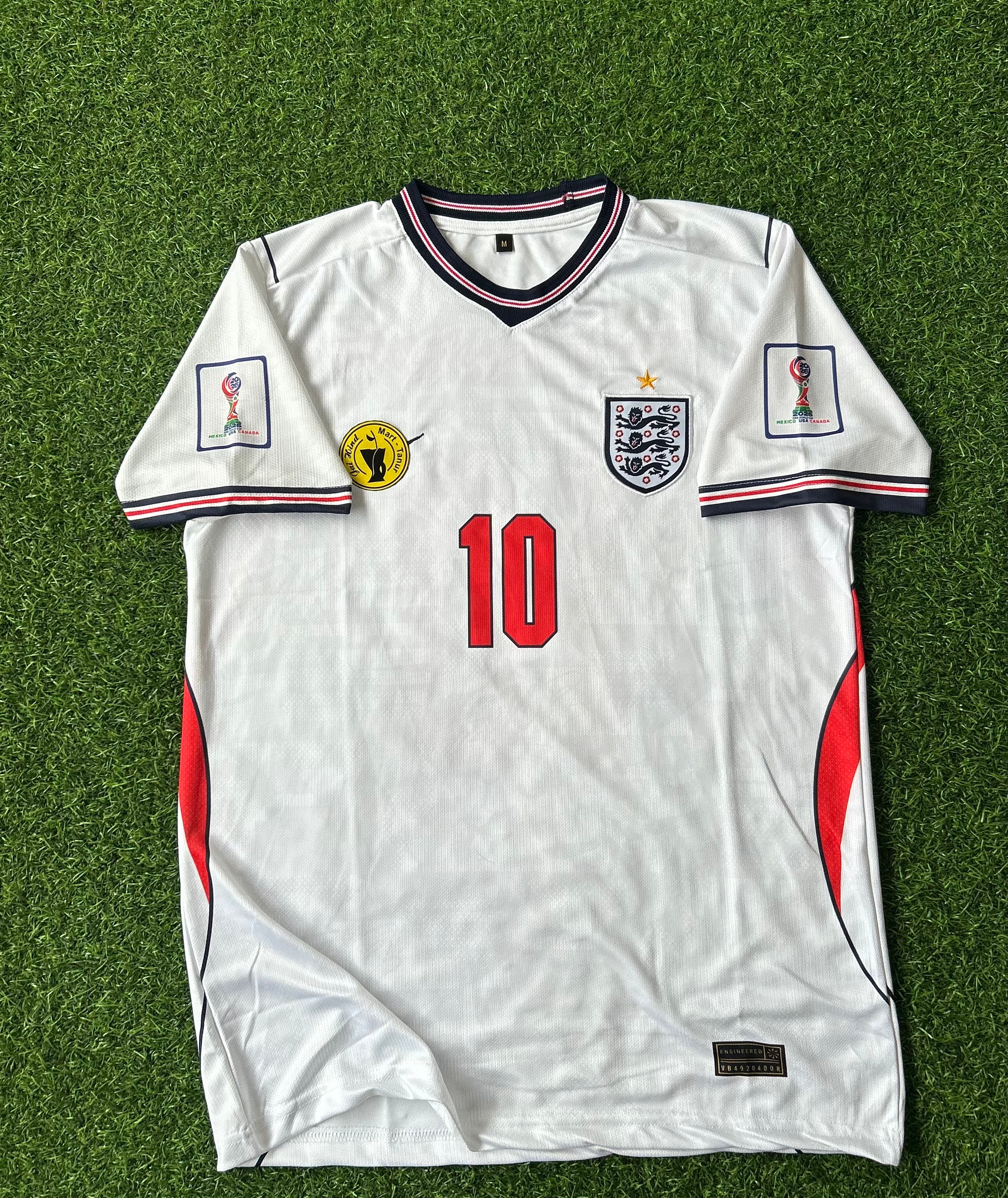 ENGLAND 2026 WORLD CUP HOME KIT, HALF SLEEVE  EMBROIDERY ￼