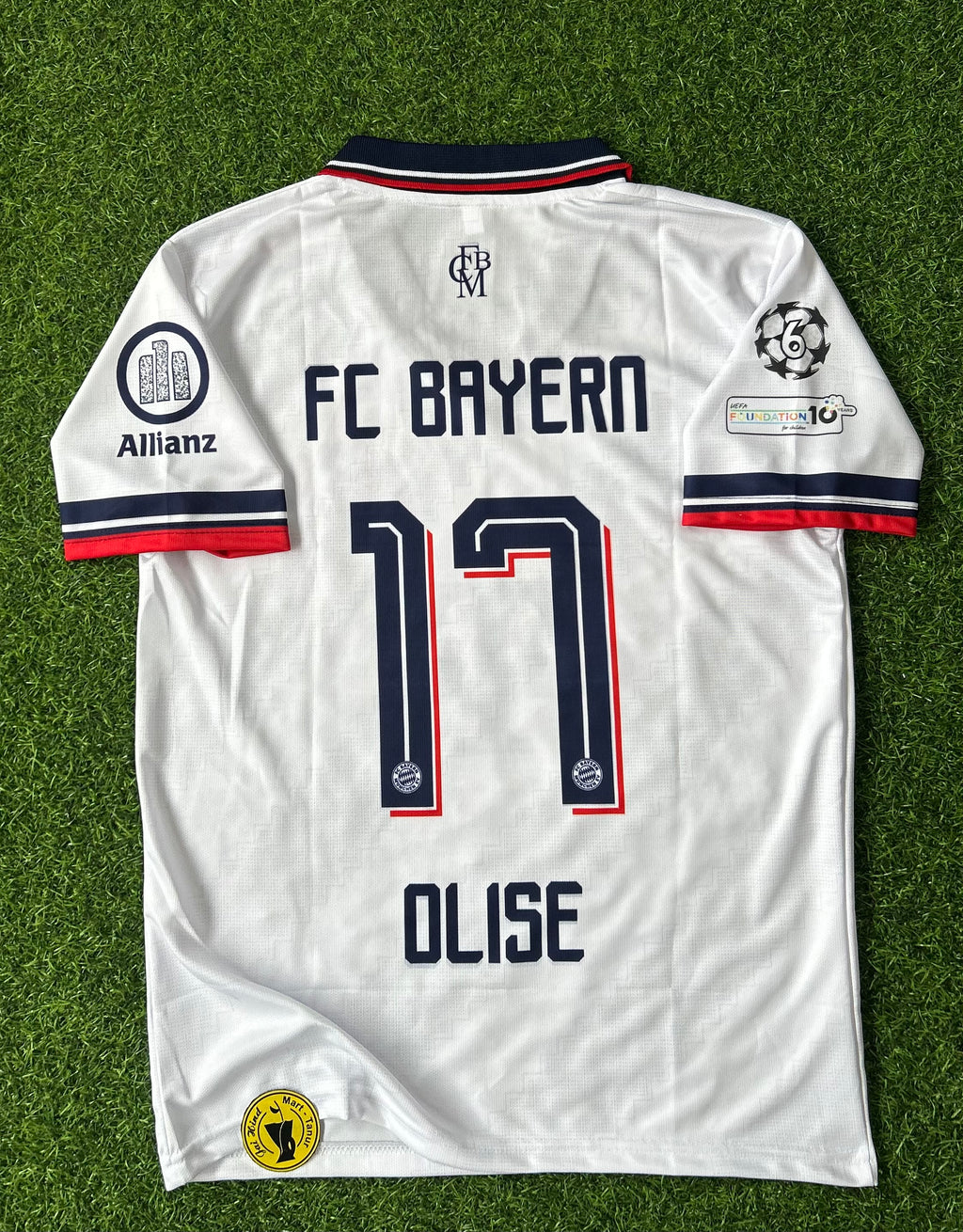 BAYERN MUNICH 2026-27 AWAY JERSEY, HALF SLEEVE  POLO  SUBLIMATION