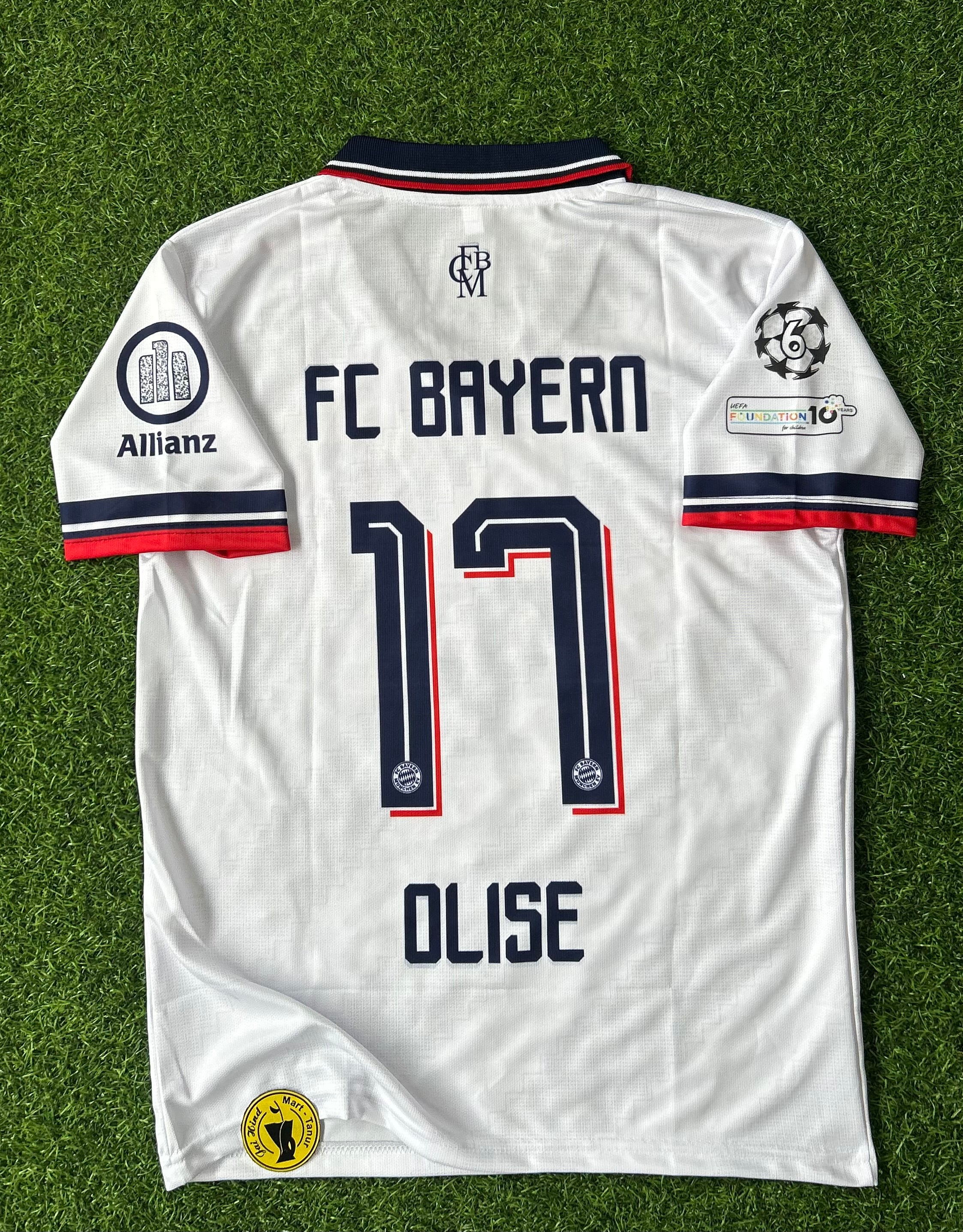 BAYERN MUNICH 2026-27 AWAY JERSEY, HALF SLEEVE  POLO  SUBLIMATION