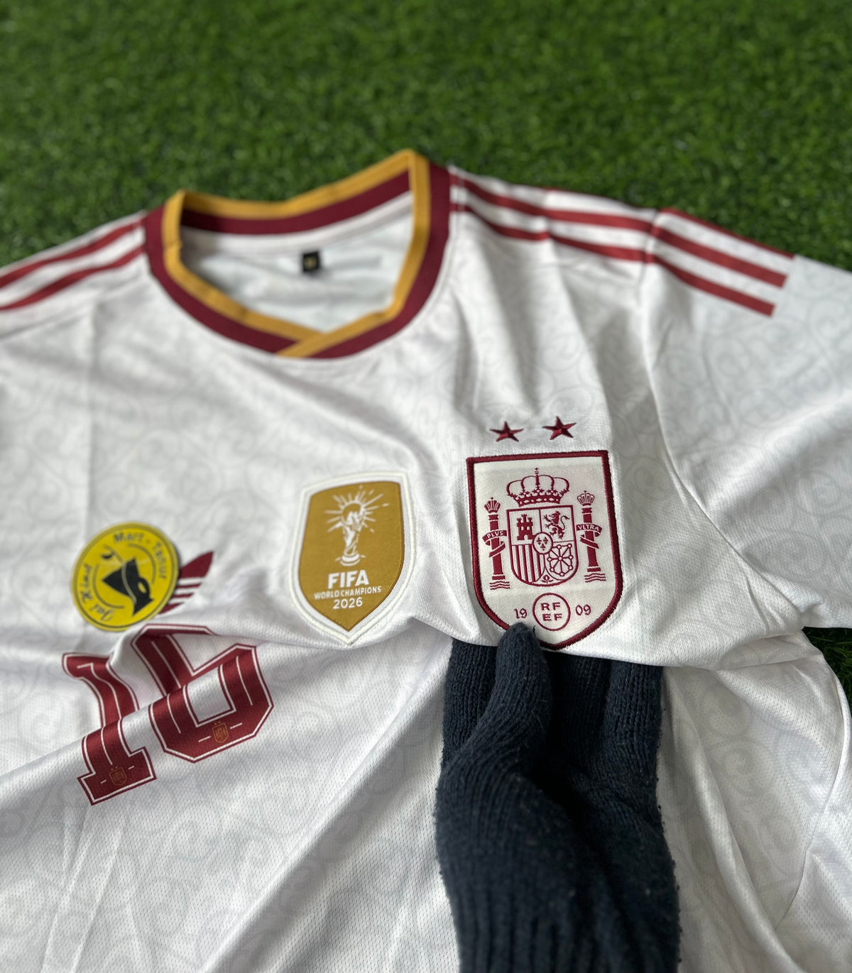 SPAIN 2026 HOME JERSEY, HALF SLEEVE EMBROIDERY