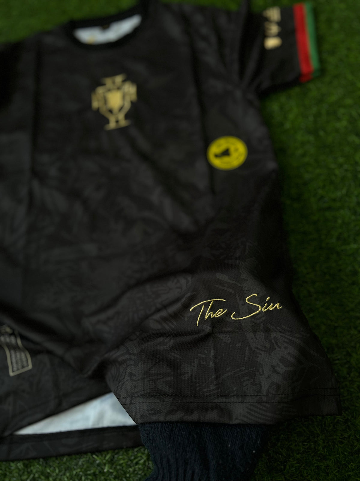 PORTUGAL GOAT SPECIAL EDITION JERSEY, RONALDO TRIBUTE, HALF SLEEVE EMBROIDERY