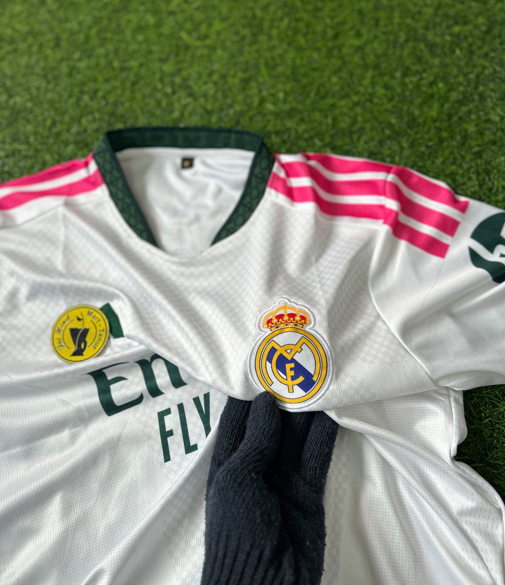 REAL MADRID 2026-27 SEASON HOME JERSEY, HALF SLEEVE EMBROIDERY
