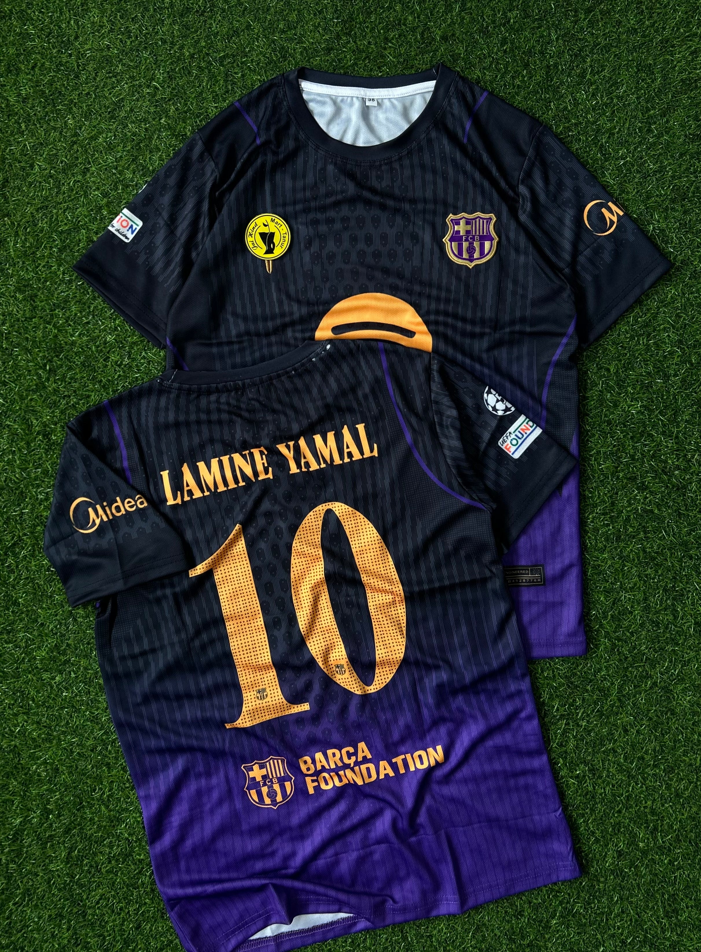 BARCELONA 2026-27 SEASON AWAY JERSEY, HALF SLEEVE  EMBROIDERY