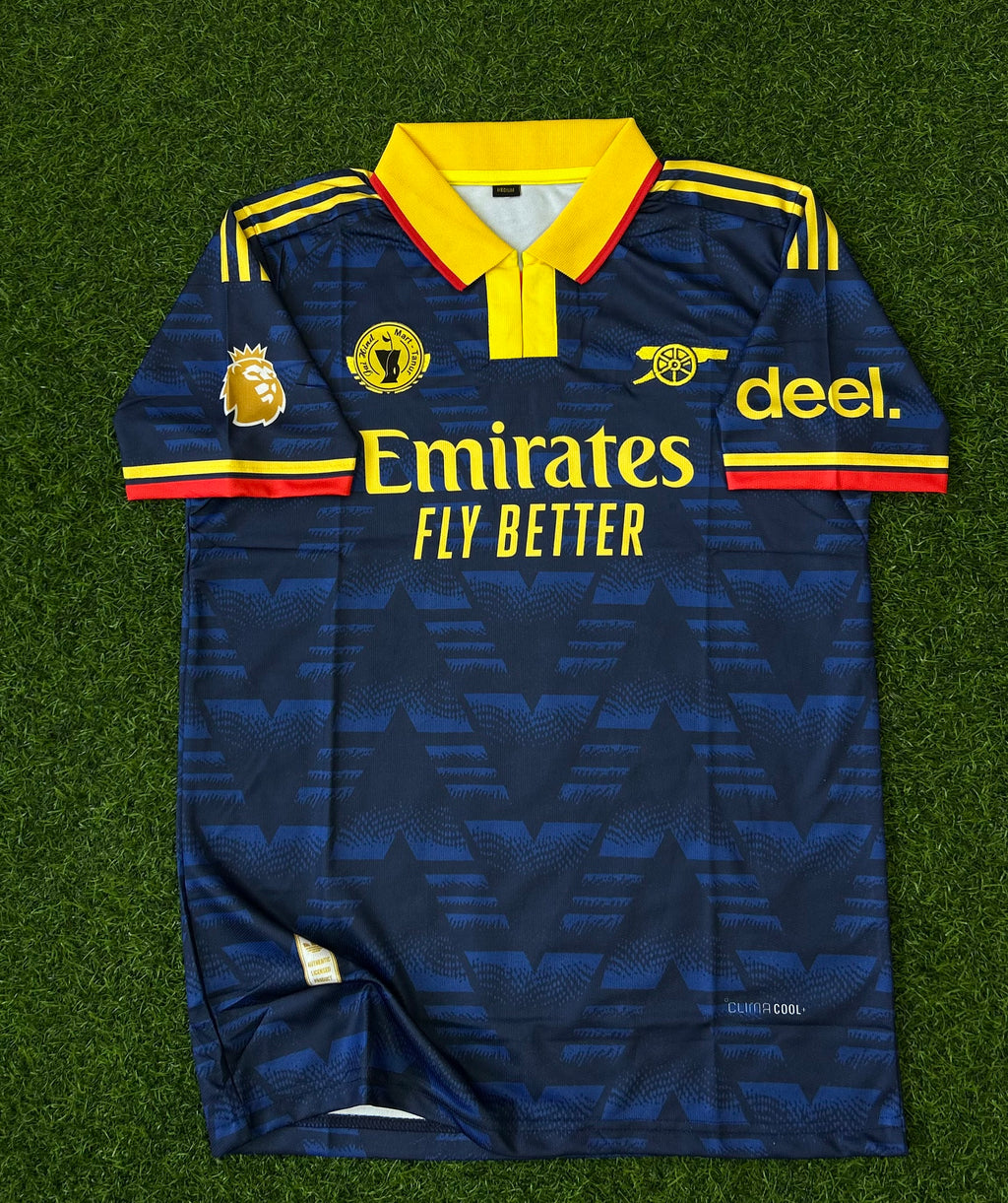 ARSENAL 2026-27 SEASON AWAY JERSEY, HALF SLEEVE POLO  EMBROIDERY