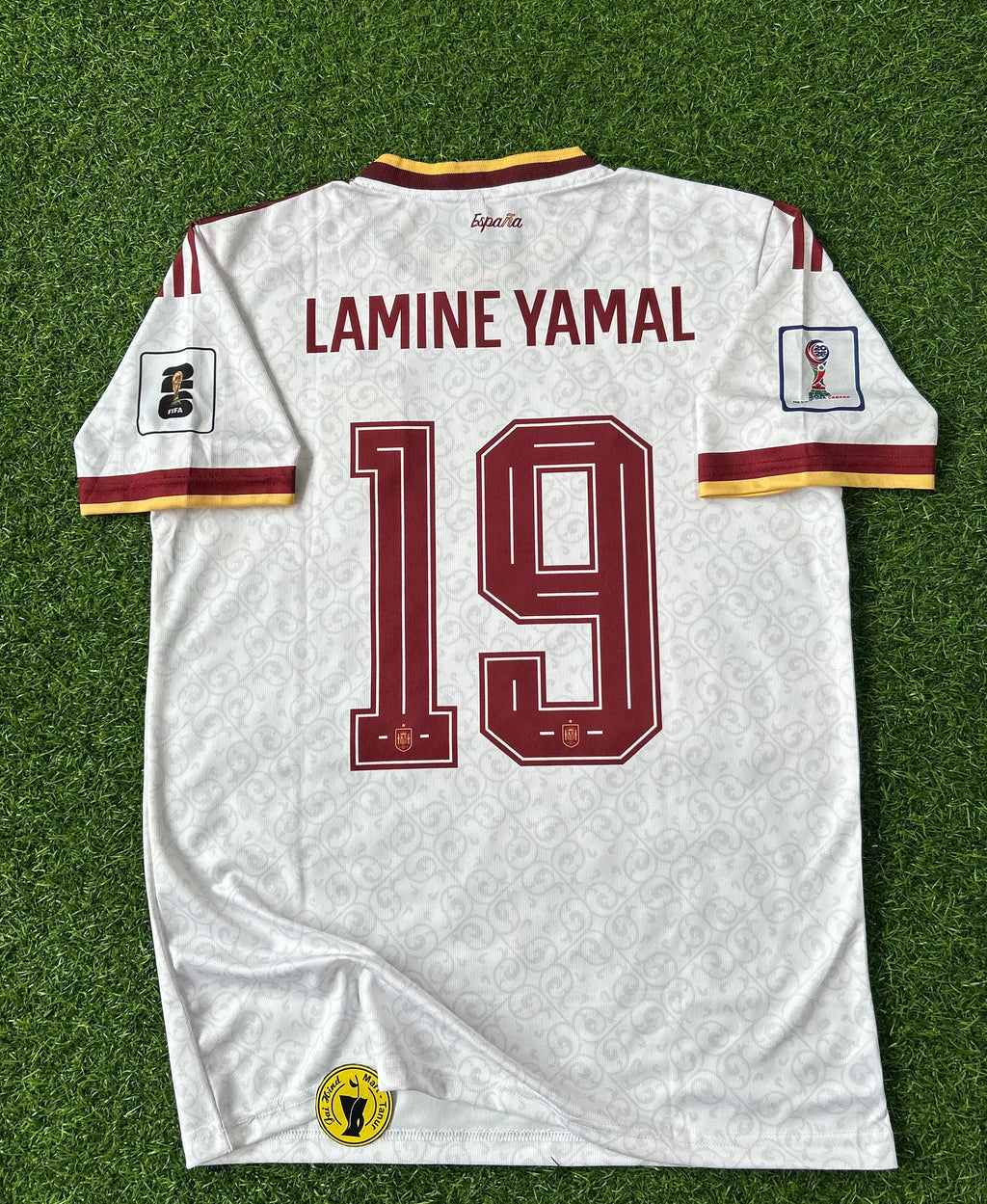 SPAIN 2026 WORLD CUP AWAY KIT, HALF SLEEVE EMBRODERY