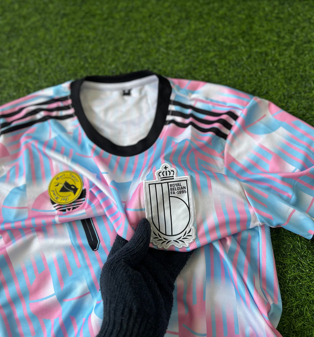 BELGIUM 2026 WORLD CUP AWAY KIT, HALF SLEEVE EMBROIDERY