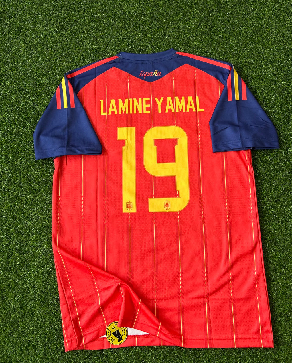 SPAIN 2026 WORLD CUP HOME KIT, HALFSLEEVE EMBROIDERY