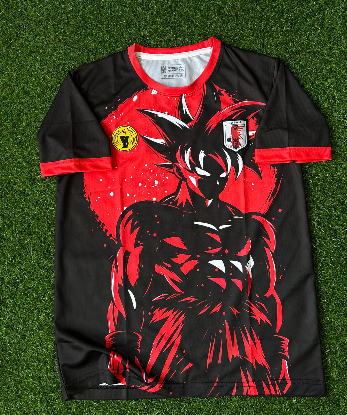 JAPAN x GOKU SPECIAL EDITION JERSEY, HALF SLEEVE EMBROIDERY