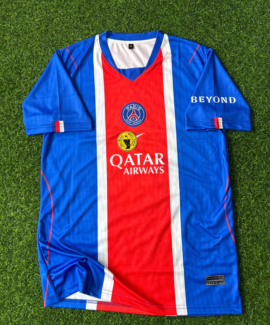 PSG 2026-27 SEASON HOME JERSEY, HALF SLEEVE EMBROIDERY