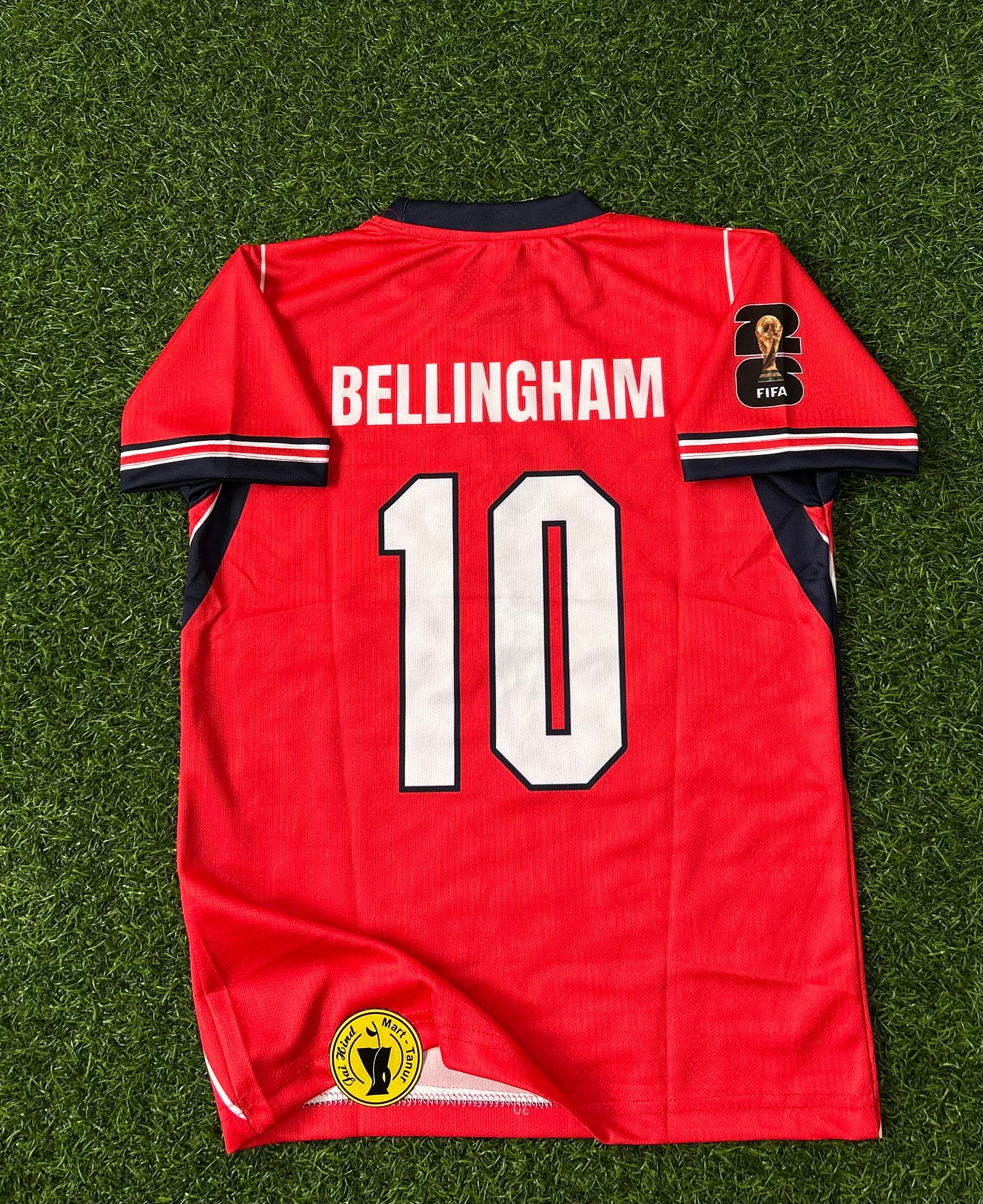 ENGLAND 2026 WORLD CUP AWAY KIT, HALF SLEEVE SUBLIMATION (KID SIZE)
