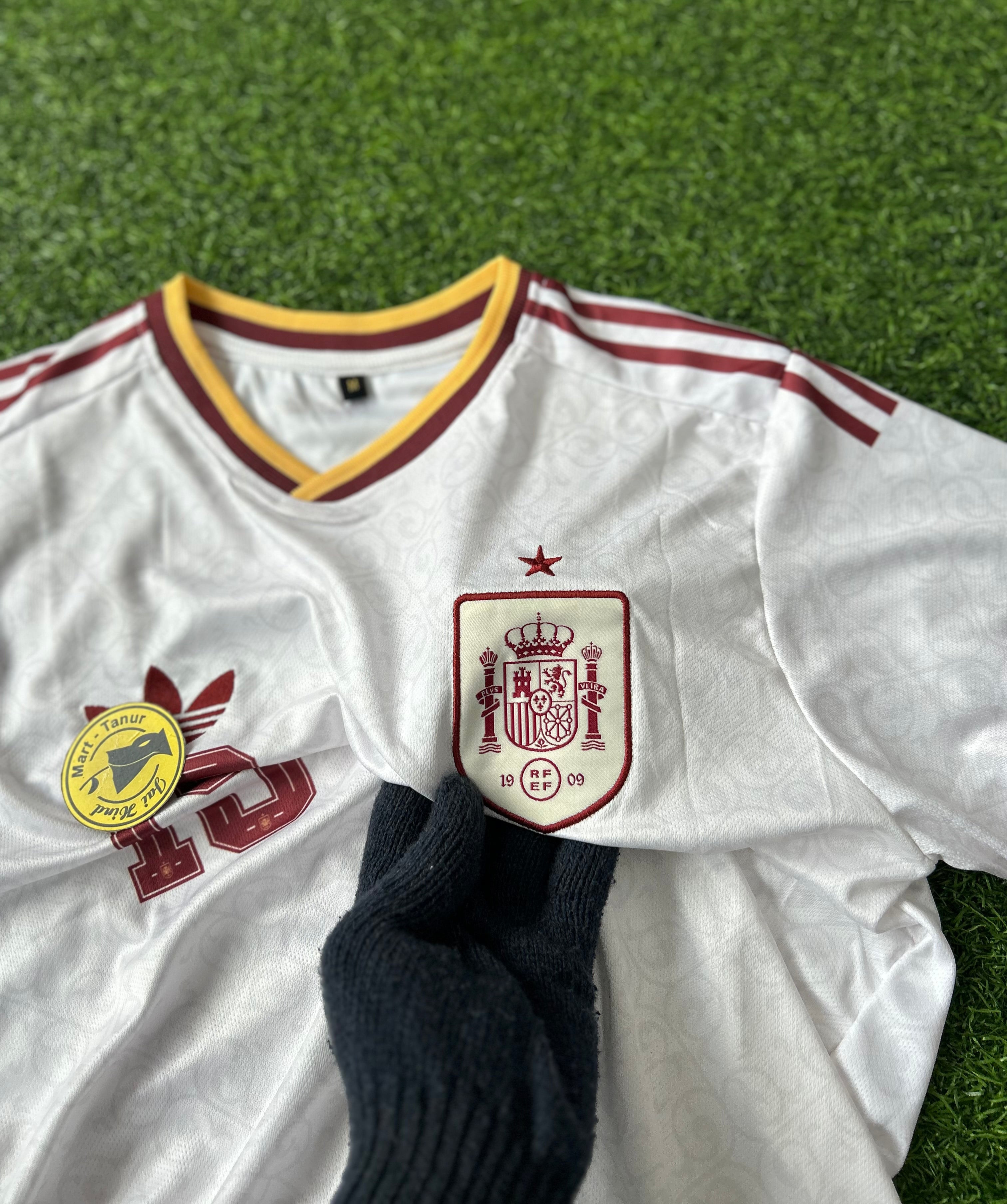 SPAIN 2026 WORLD CUP AWAY KIT, HALF SLEEVE  EMBRODERY