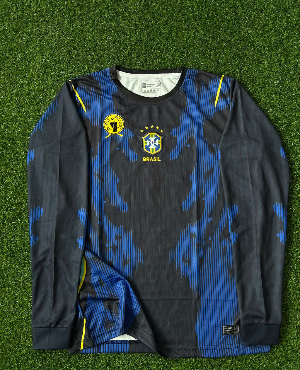 BRAZIL 2026 WORLD CUP AWAY KIT, FULL SLEEVE EMBROIDERY
