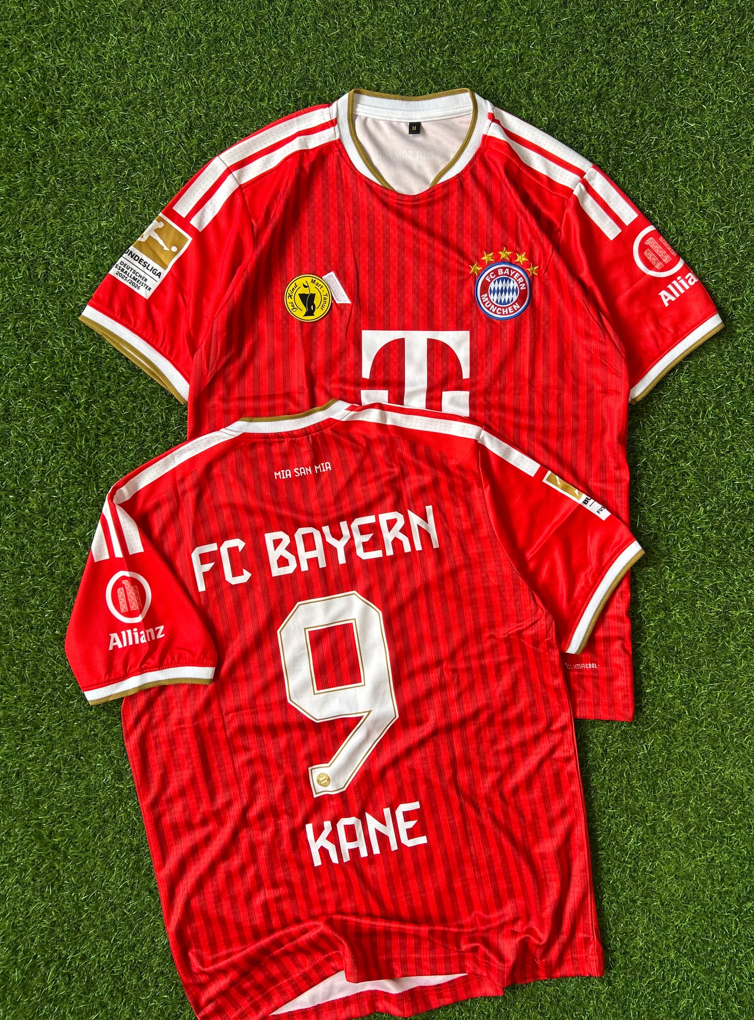 BAYERN MUNICH 2026-27 SEASON HOME JERSEY, HALF SLEEVE EMBROIDERY