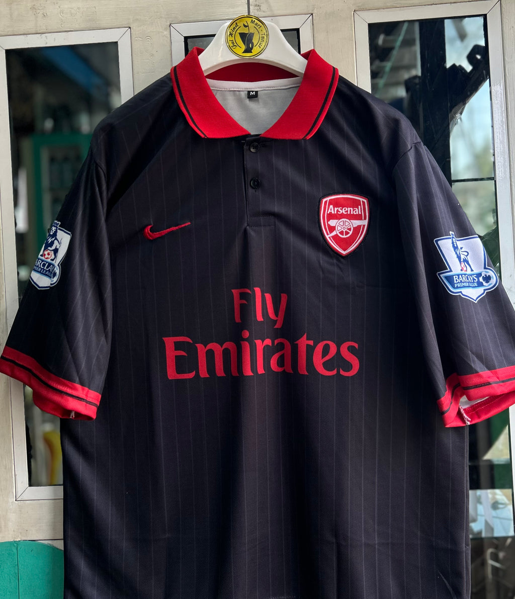 ARSENAL 2009-10 SPECIAL EDITION JERSEY, FIVE SLEEVE POLO EMBROIDERY