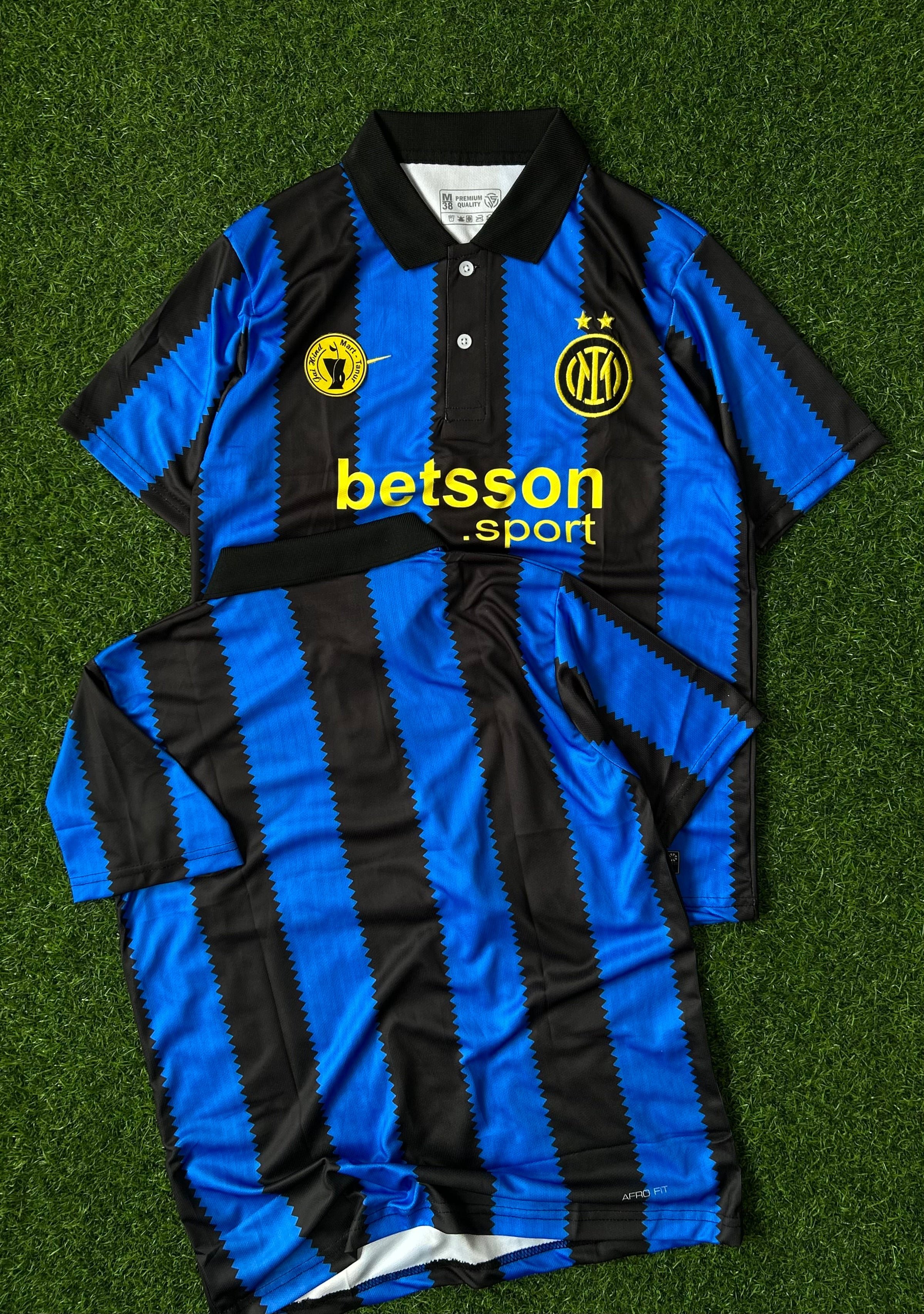 INTER MILAN 2026-27 SEASON HOME JERSEY, POLO  HALF SLEEVE  EMBROIDERY