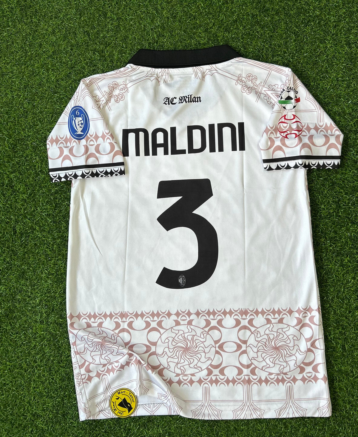 AC MILAN 2024 SPECIAL EDITION JERSEY, HALF SLEEVE  POLO  EMBROIDERY