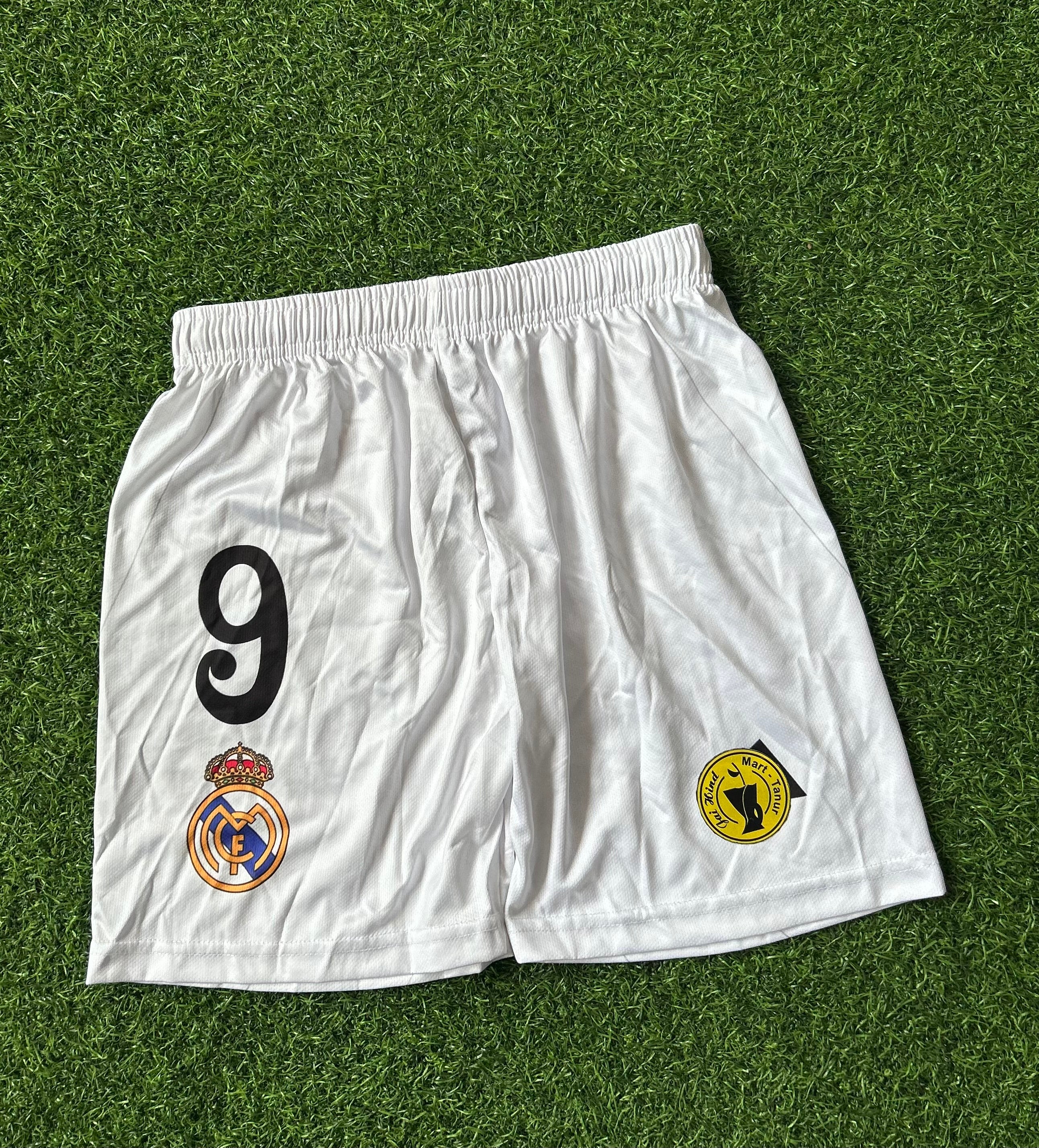 REAL MADRID SHORTS, DOTKNIT MATERIAL, FULL SUBLIMATION