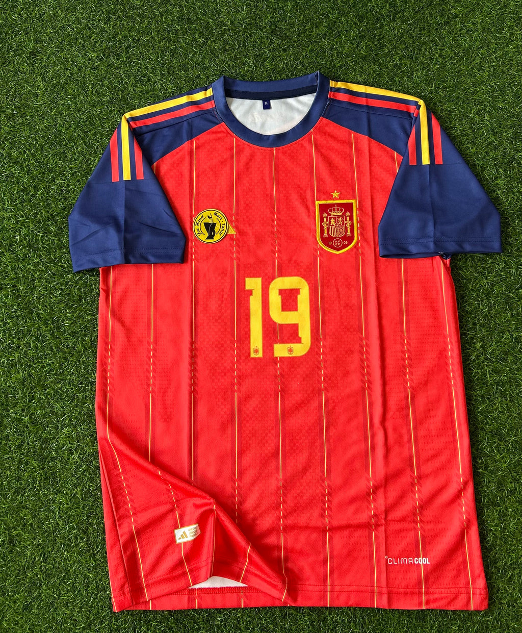 SPAIN 2026 WORLD CUP HOME KIT, HALFSLEEVE EMBROIDERY