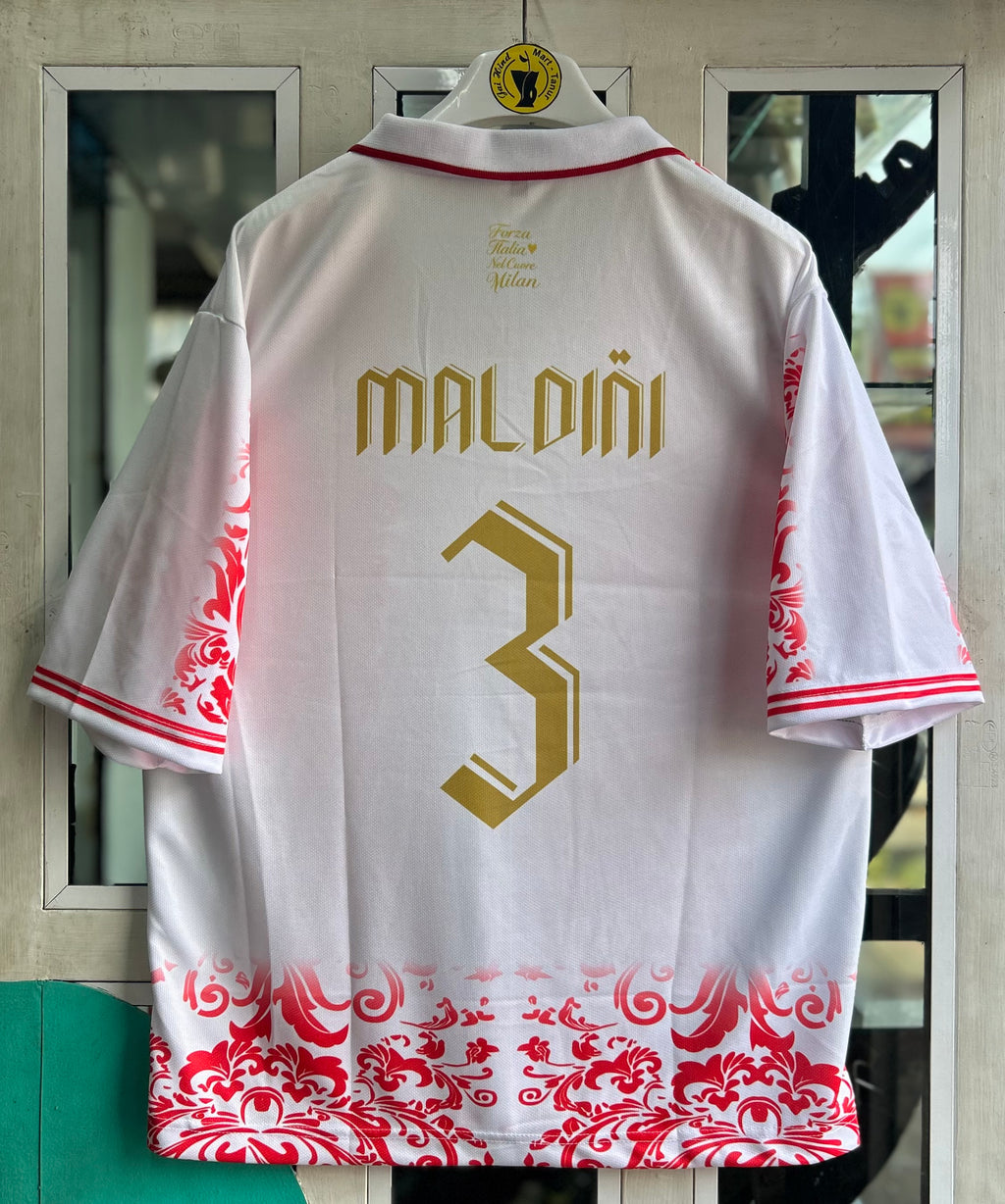 AC MILAN SPECIAL EDITION JERSEY, FIVE SLEEVE  POLO  EMBROIDERY