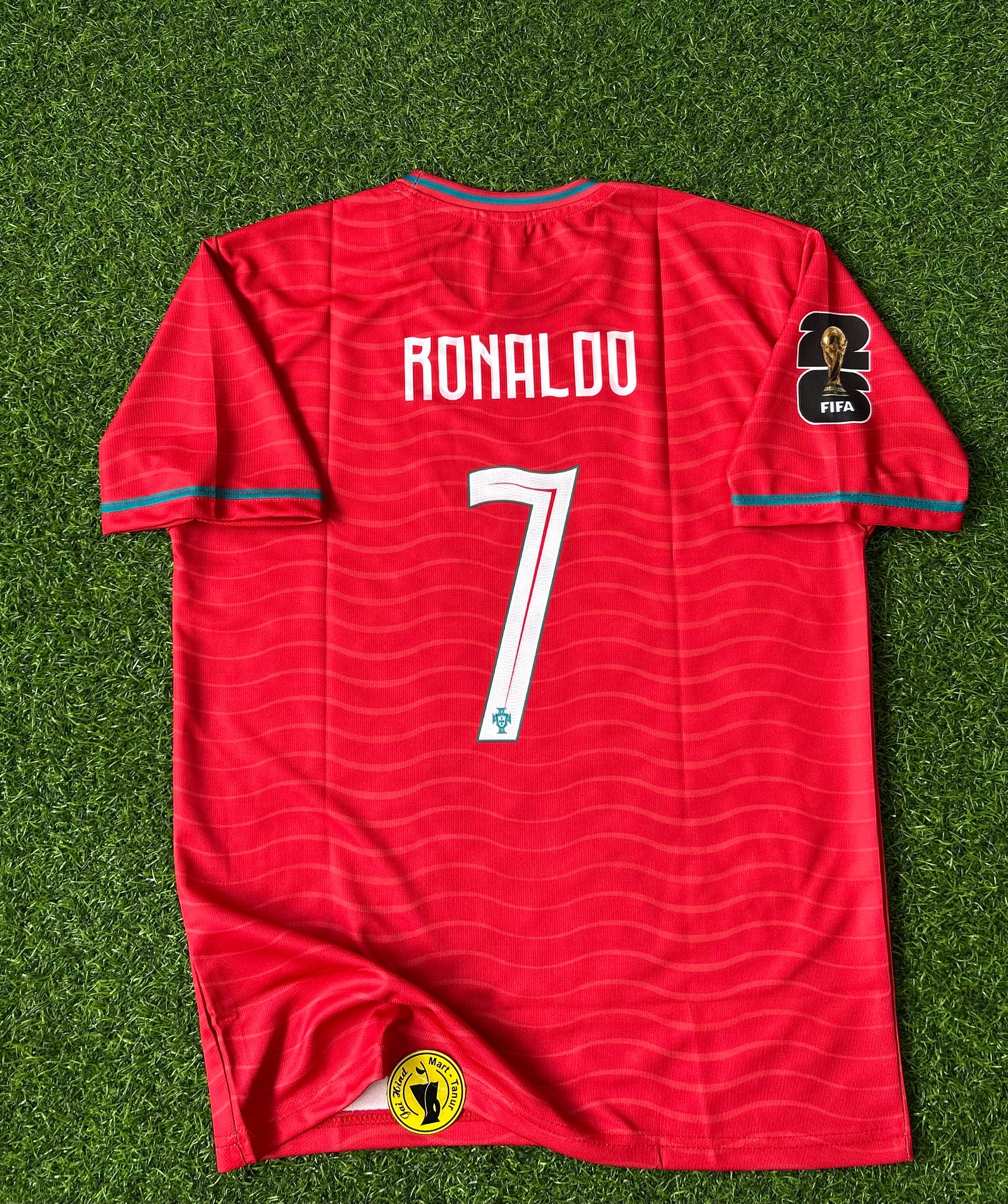 PORTUGAL 2026 WORLD CUP HOME KIT, HALFSLEEVE SUBLIMATION