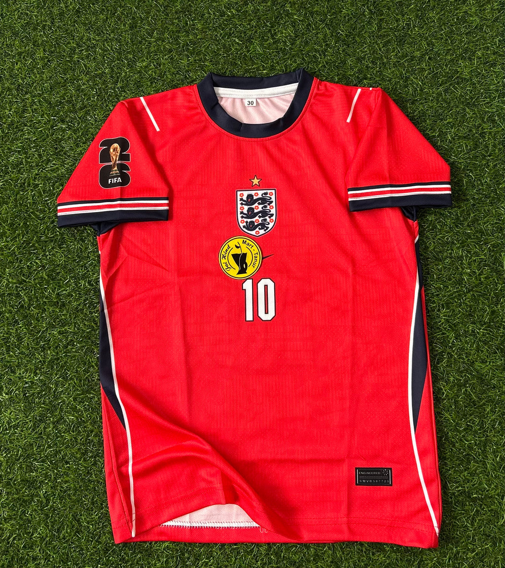 ENGLAND 2026 WORLD CUP AWAY KIT, HALF SLEEVE SUBLIMATION (KID SIZE)