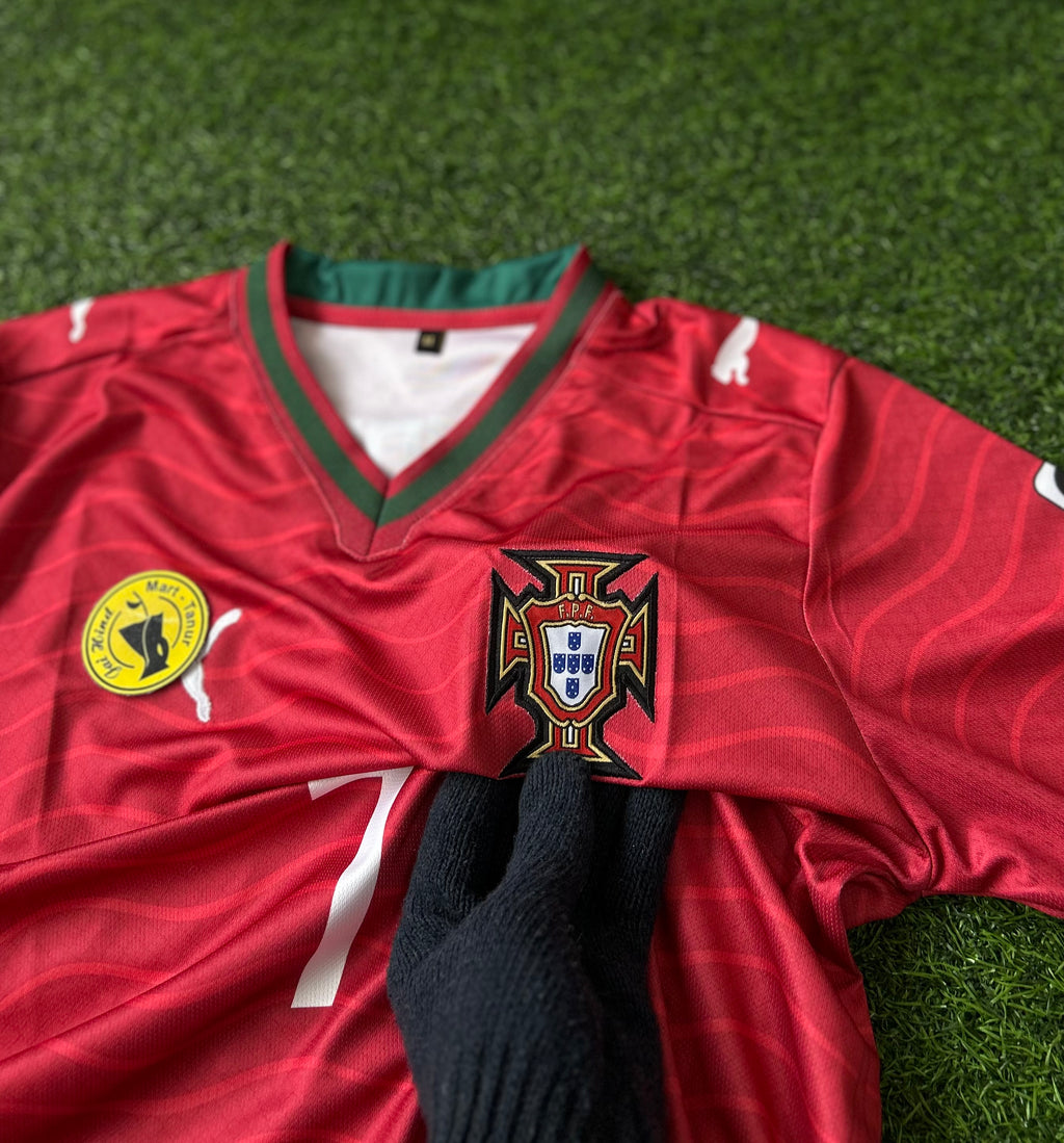 PORTUGAL 2026 WORLD CUP HOME KIT, HALF SLEEVE EMBROIDERY