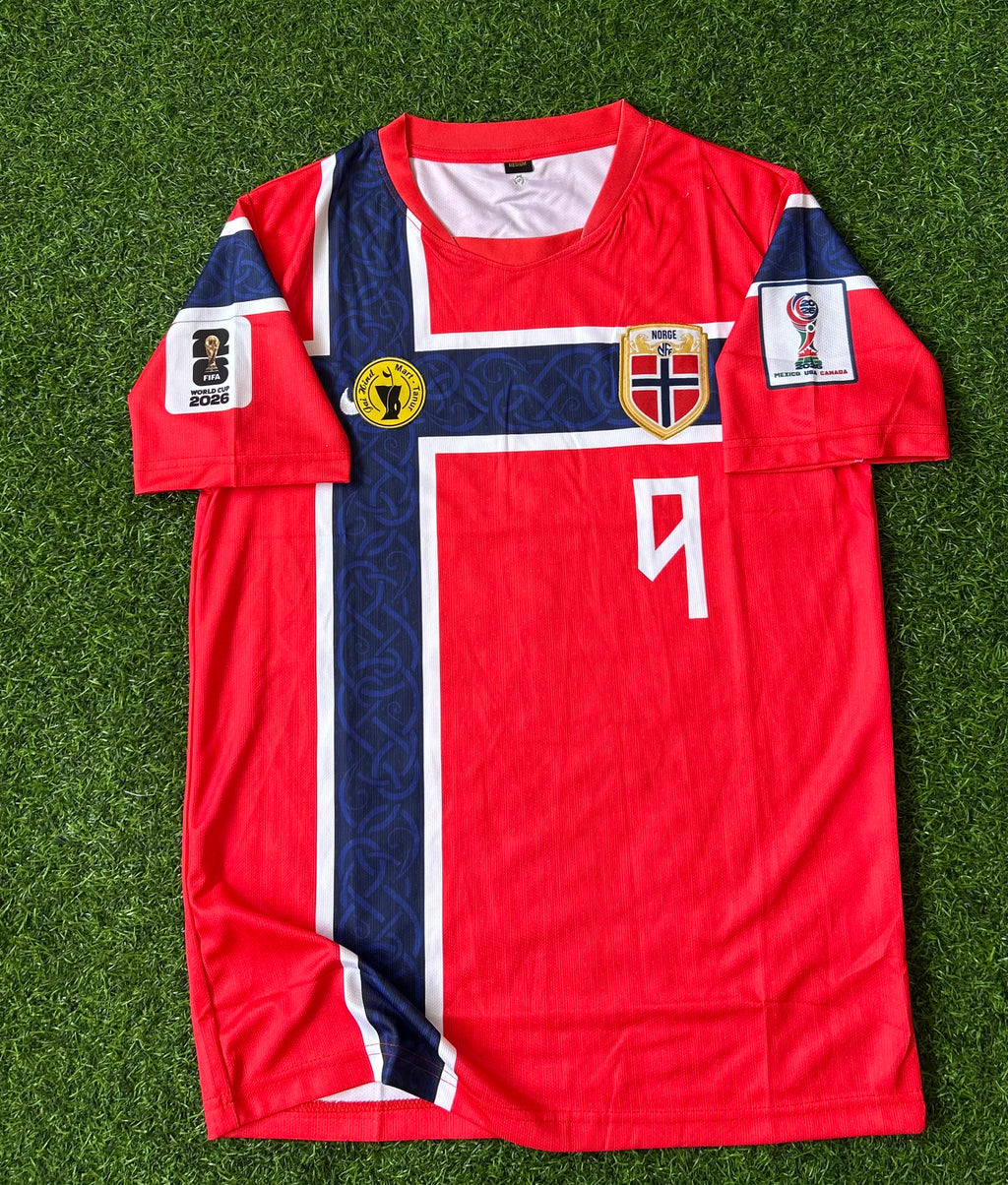 NORWAY 2026 HOME JERSEY, HALF SLEEVE EMBROIDERY
