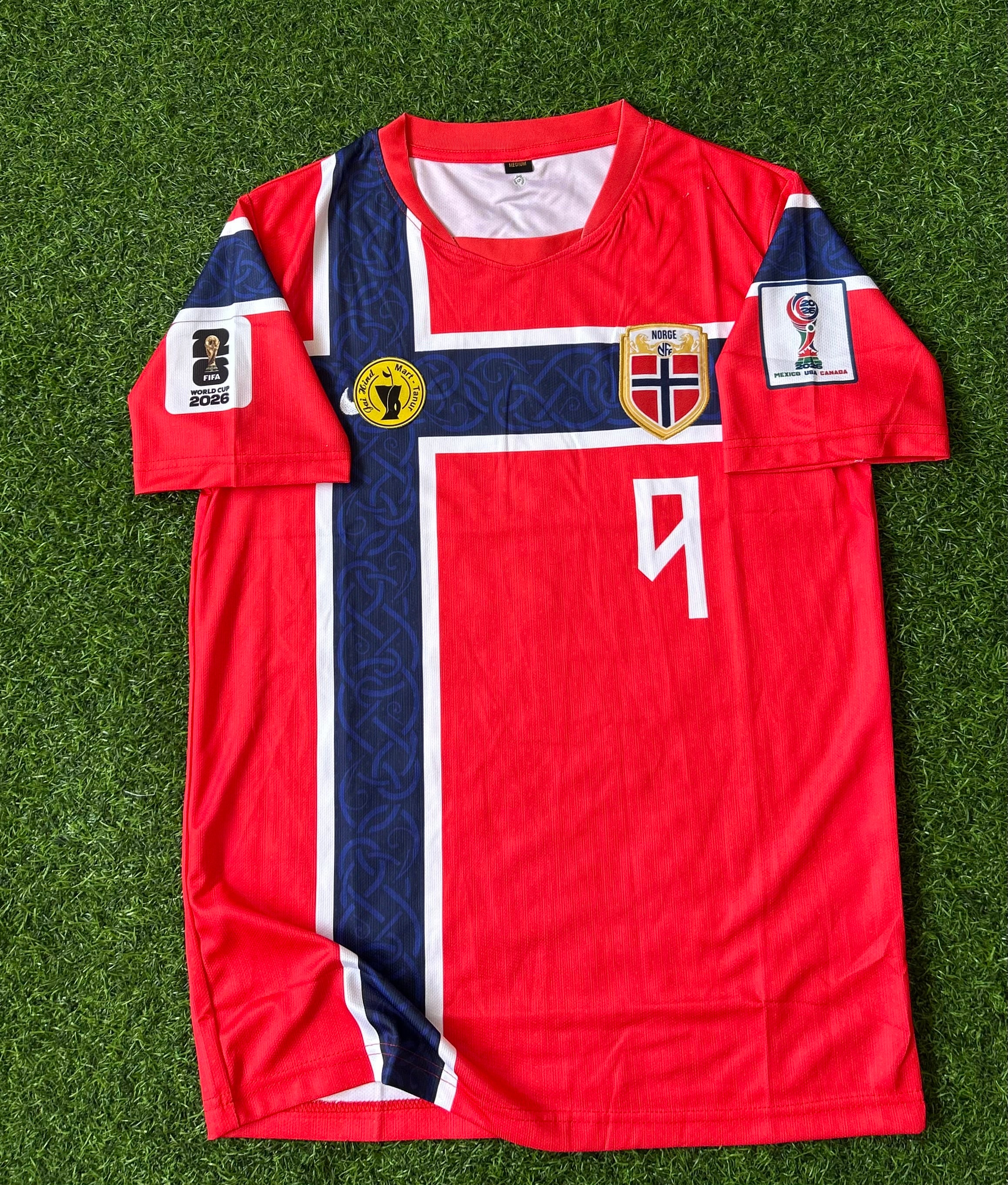 NORWAY 2026 HOME JERSEY, HALF SLEEVE EMBROIDERY