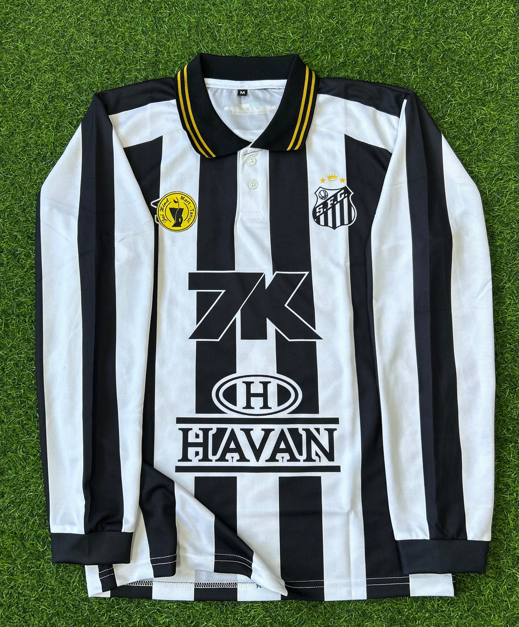 SANTOS 2026-27 SEASON AWAY JERSEY, FULL SLEEVE POLO SUBLIMATION
