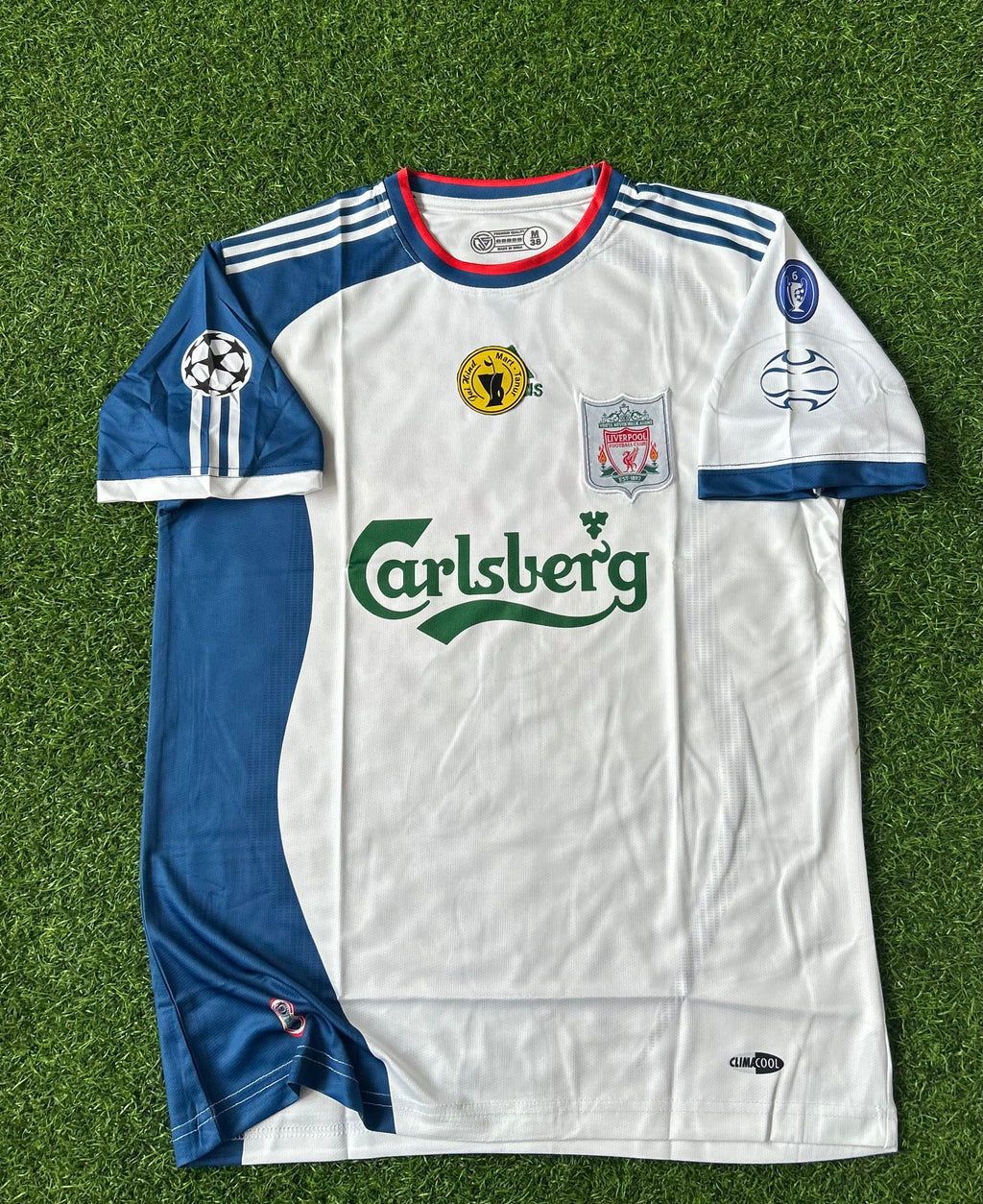 LIVERPOOL 2006-07 AWAY KIT, HALF SLEEVE EMBROIDERY
