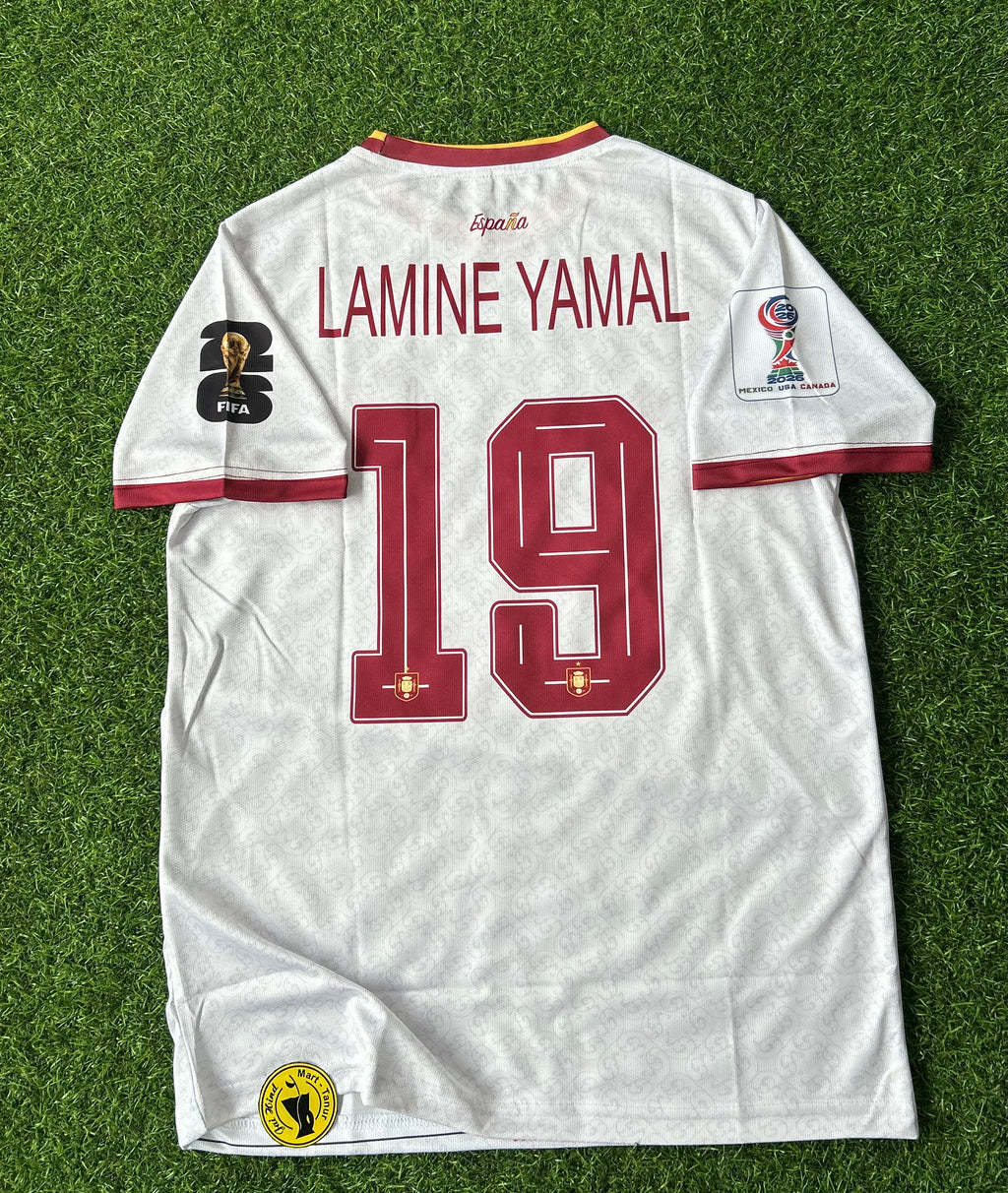 SPAIN 2026 WORLD CUP AWAY KIT, HALF SLEEVE EMBROIDERY
