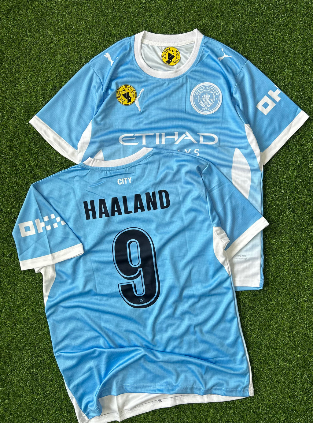 MAN CITY 2026-27 SEASON HOME JERSEY, HALF SLEEVE  EMBROIDERY