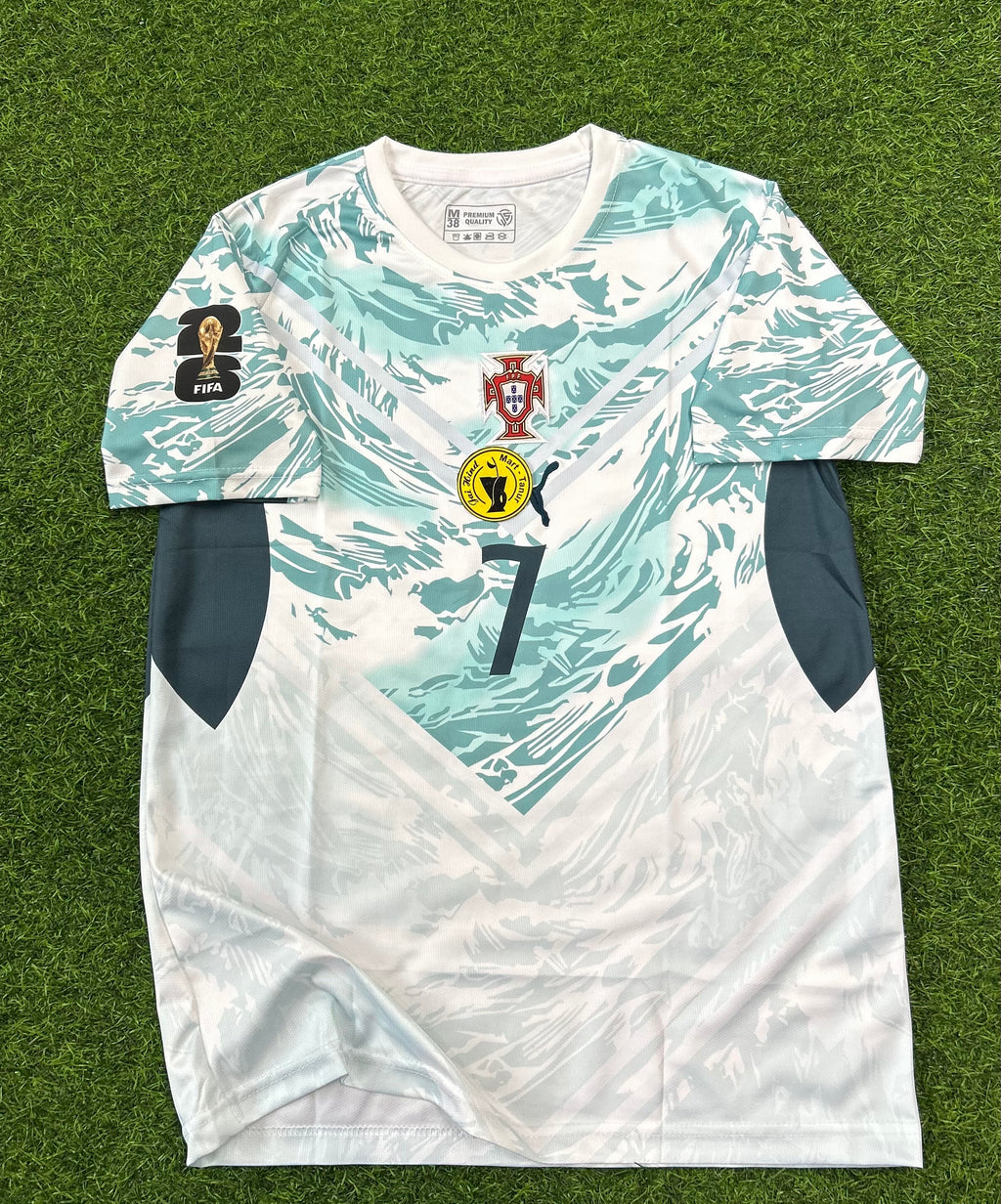 PORTUGAL 2026 WORLD CUP AWAY KIT, HALF SLEEVE EMBROIDERY