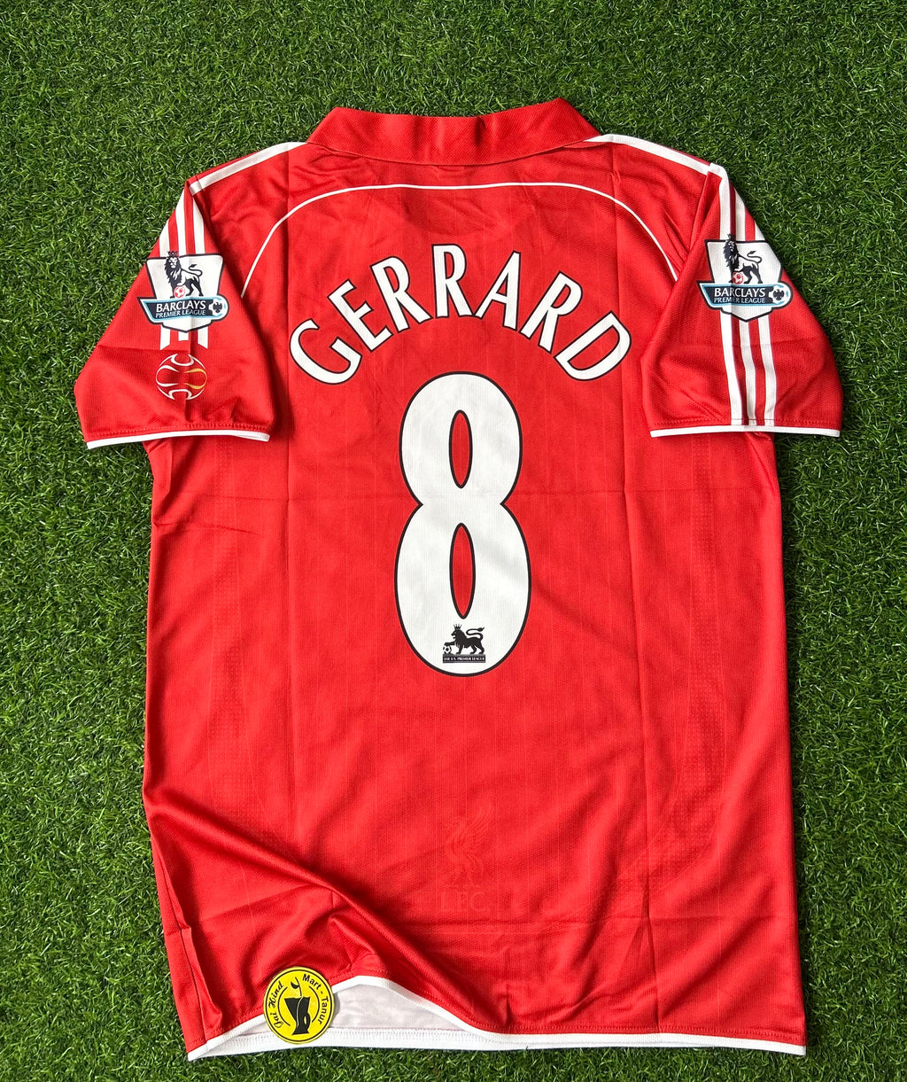 LIVERPOOL 2006-07 HOME JERSEY, HALF SLEEVE POLO  EMBROIDERY