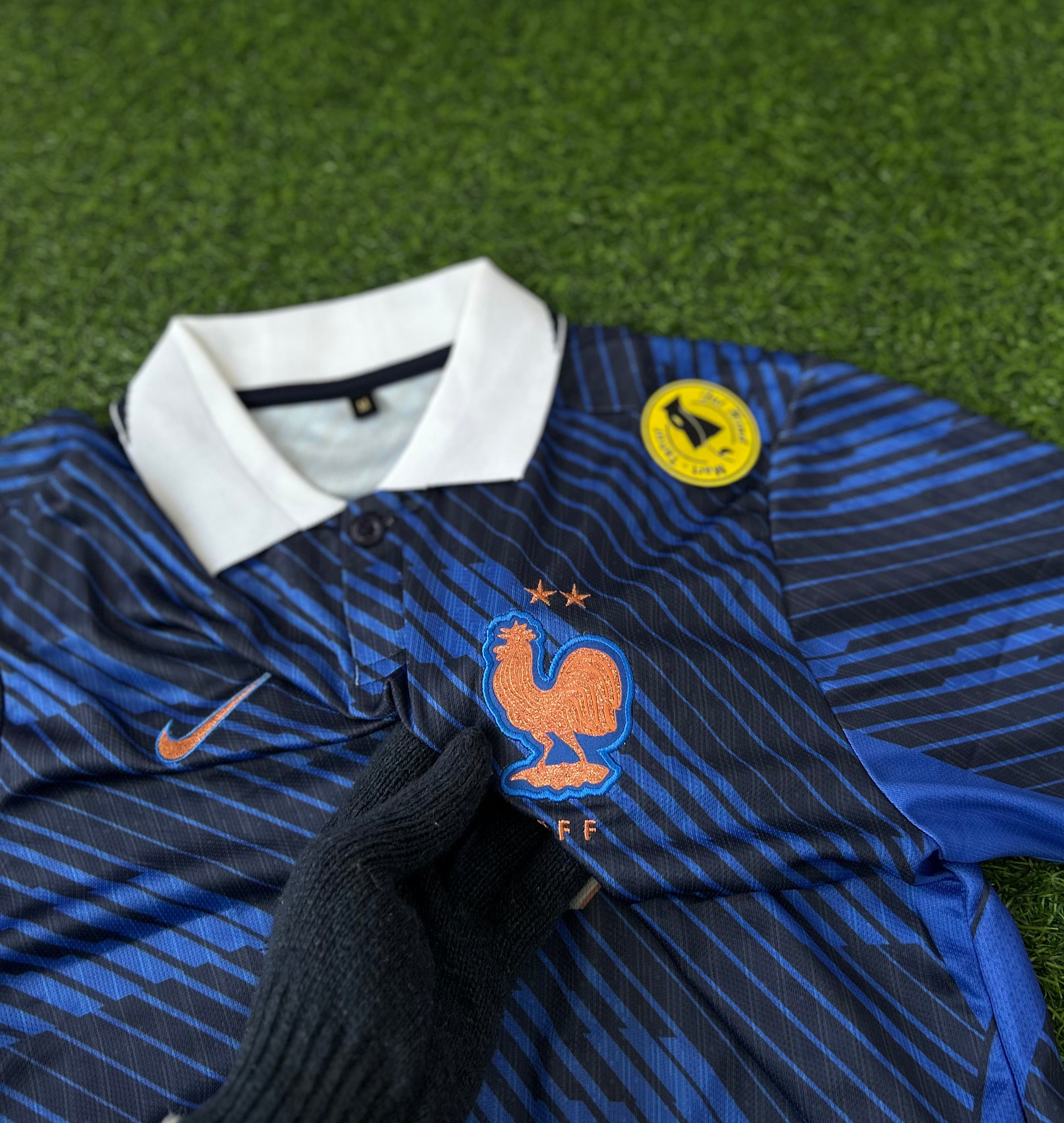 FRANCE 2026 WORLD CUP HOME KIT, HALFSLEEVE POLO EMBRODERY