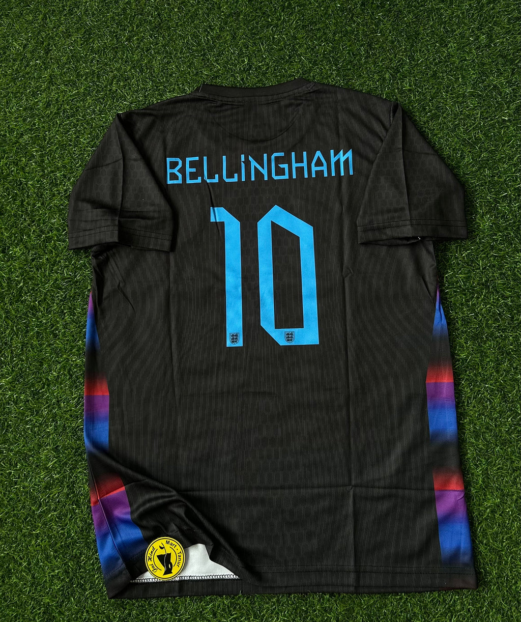 ENGLAND 2025 AWAY KIT, HALF SLEEVE EMBROIDERY