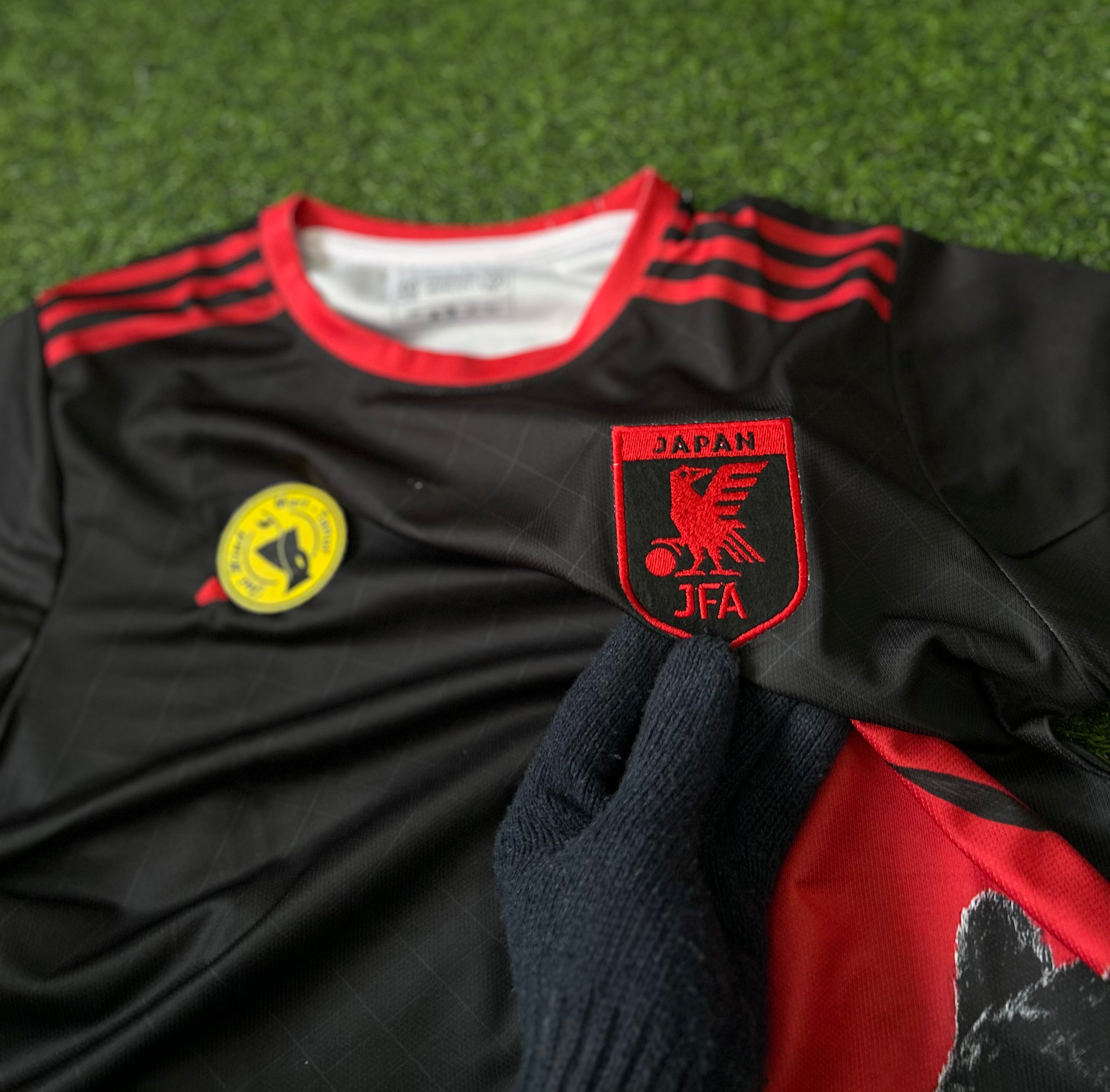 JAPAN x BLACK PANTHER SPECIAL EDITION JERSEY, HALF SLEEVE EMBROIDERY