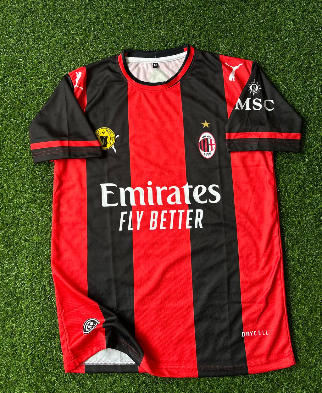 AC MILAN 2026-27 SEASON HOME JERSEY, HALF SLEEVE SUBLIMATION