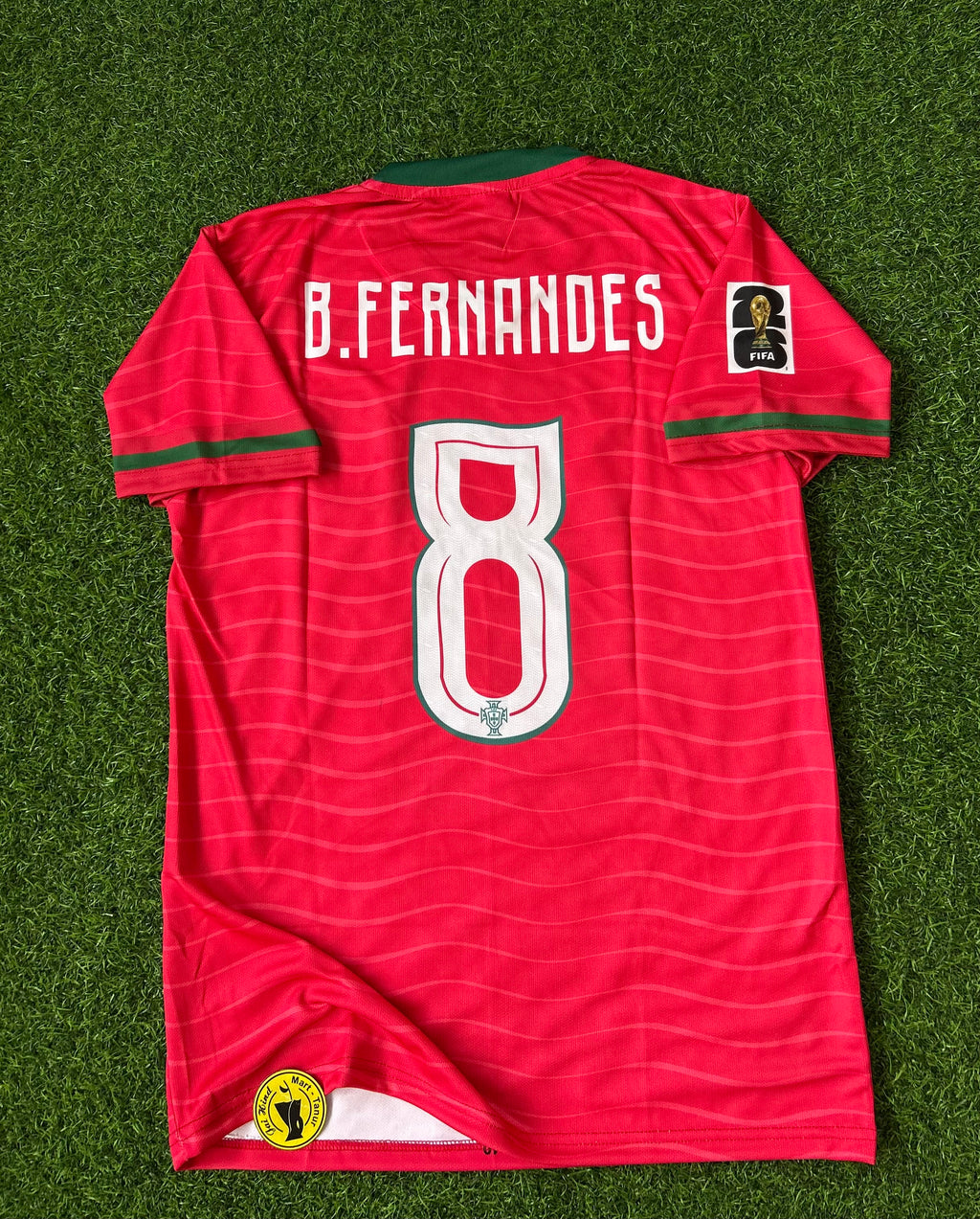 PORTUGAL 2026 WORLD CUP HOME KIT, HALF SLEEVE  EMBROIDERY