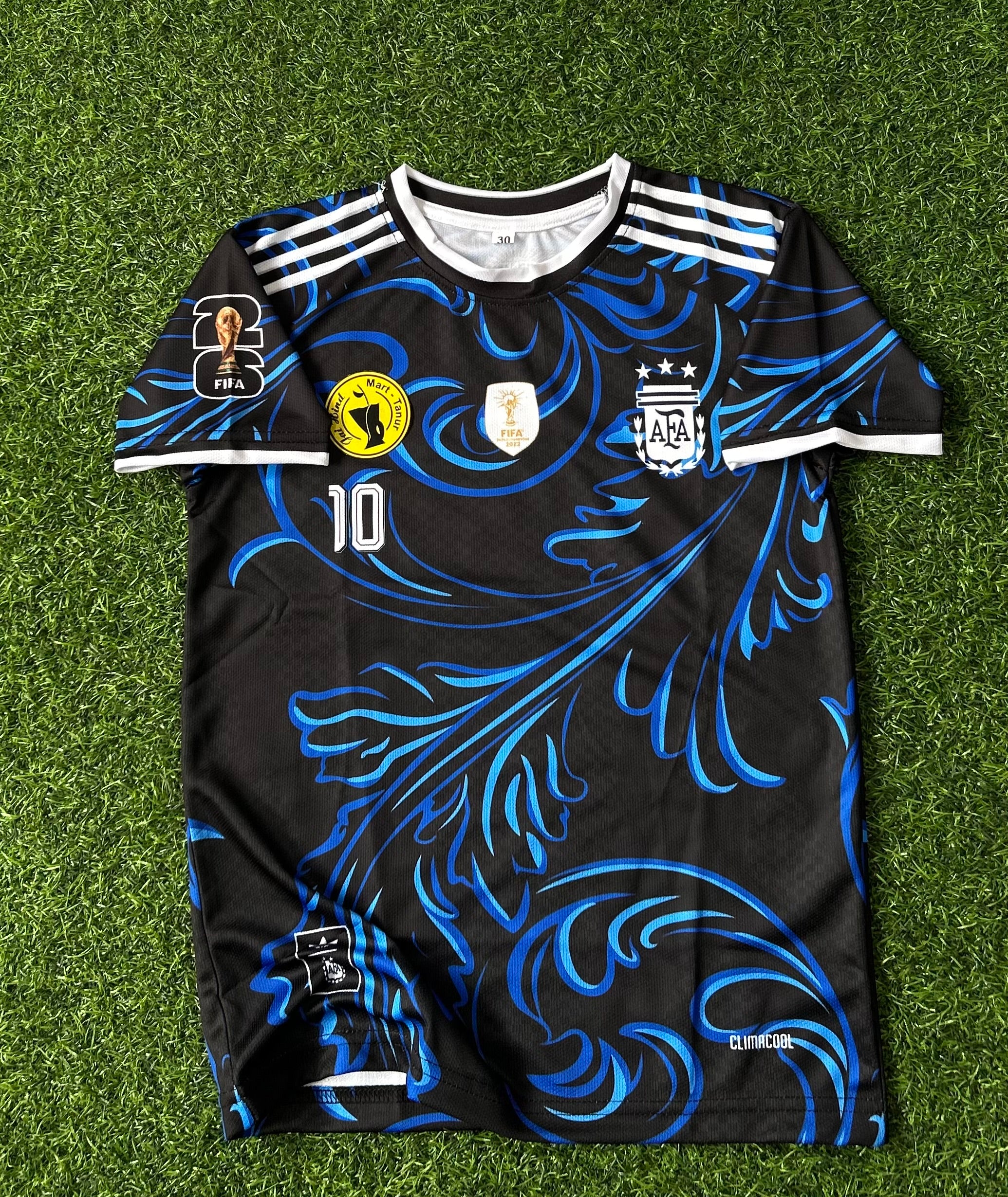 ARGENTINA 2026 WORLD CUP AWAY KIT, HALF SLEEVE SUBLIMATION (KID SIZE)