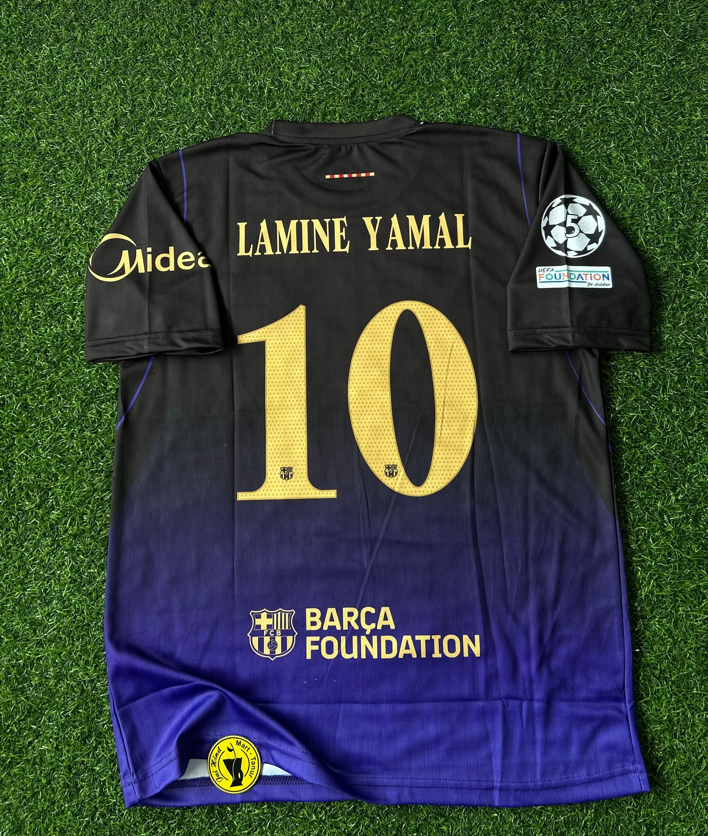 BARCELONA 2026-27 SEASON AWAY JERSEY, HALF SLEEVE EMBROIDERY