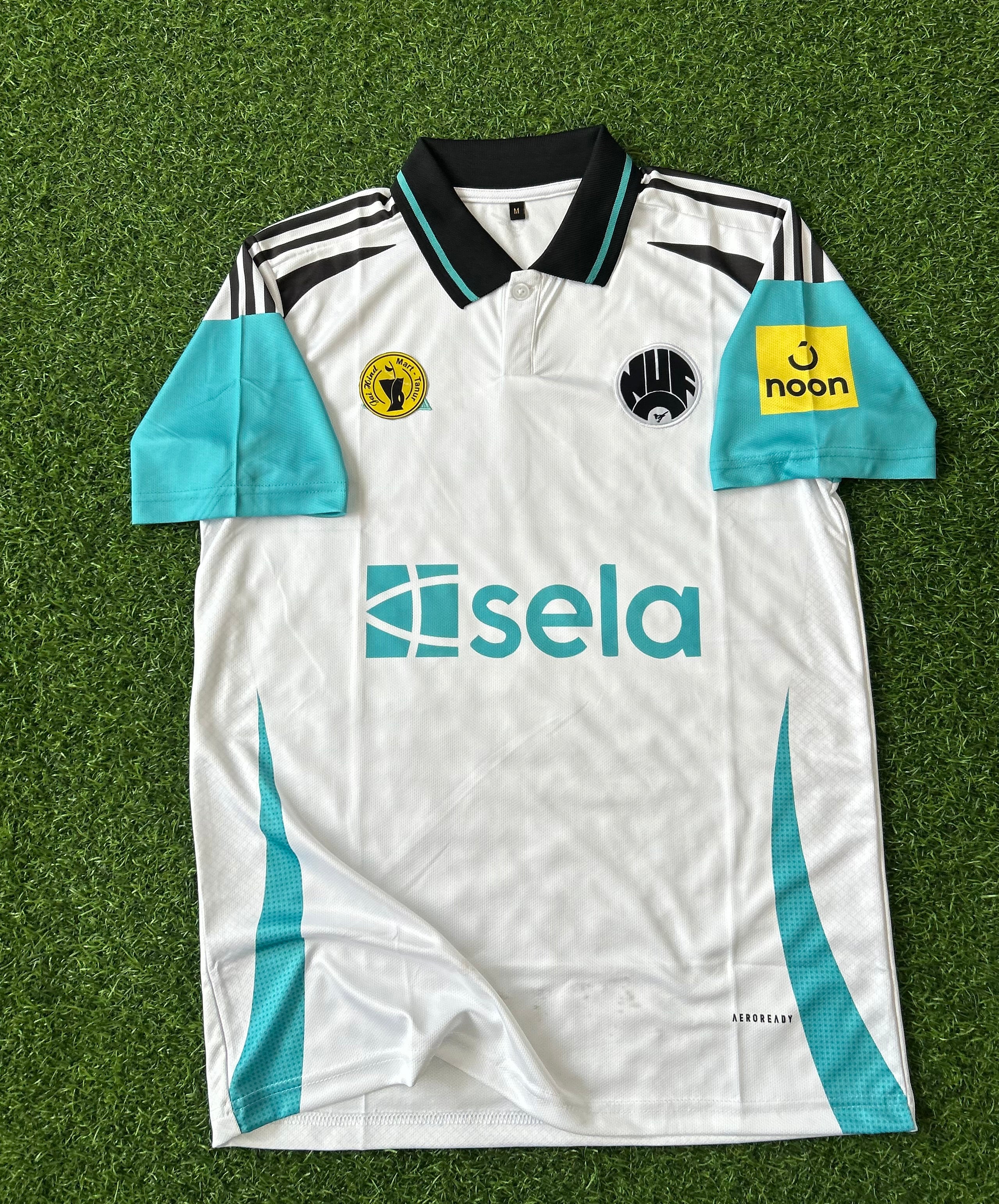 NEWCASTLE 2024-25 THIRD KIT, HALFSLEEVE POLO EMBROIDERY