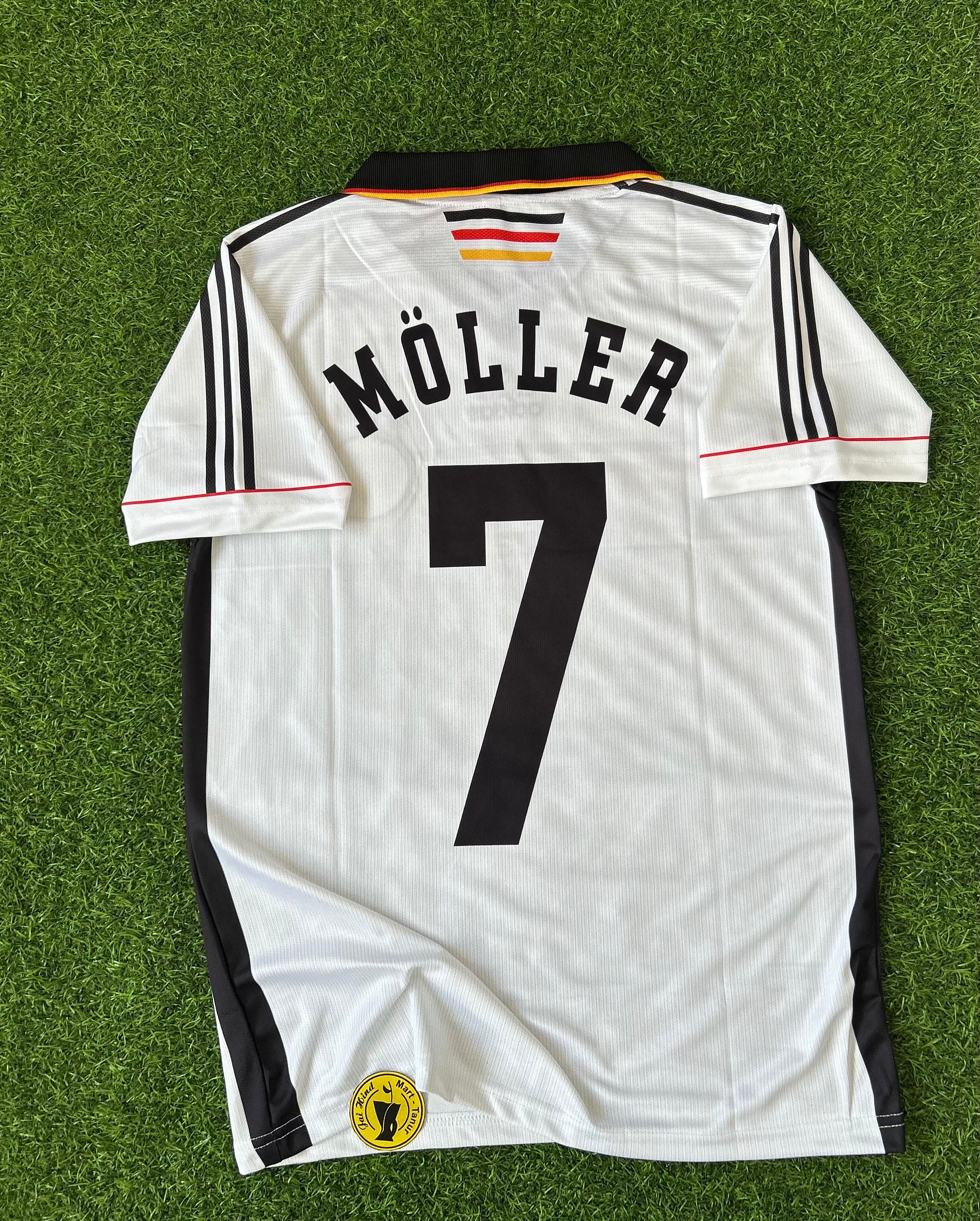 GERMANY 1998 HOME KIT, HALFSLEEVE POLO EMBRODERY