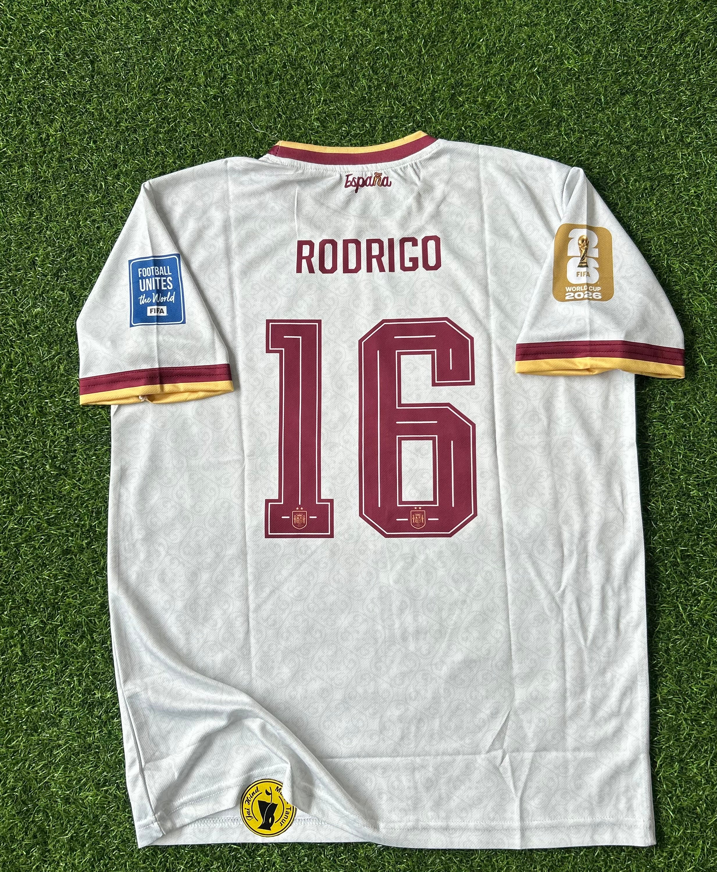 SPAIN 2026 AWAY KUT, HALF SLEEVE SUBLIMATION