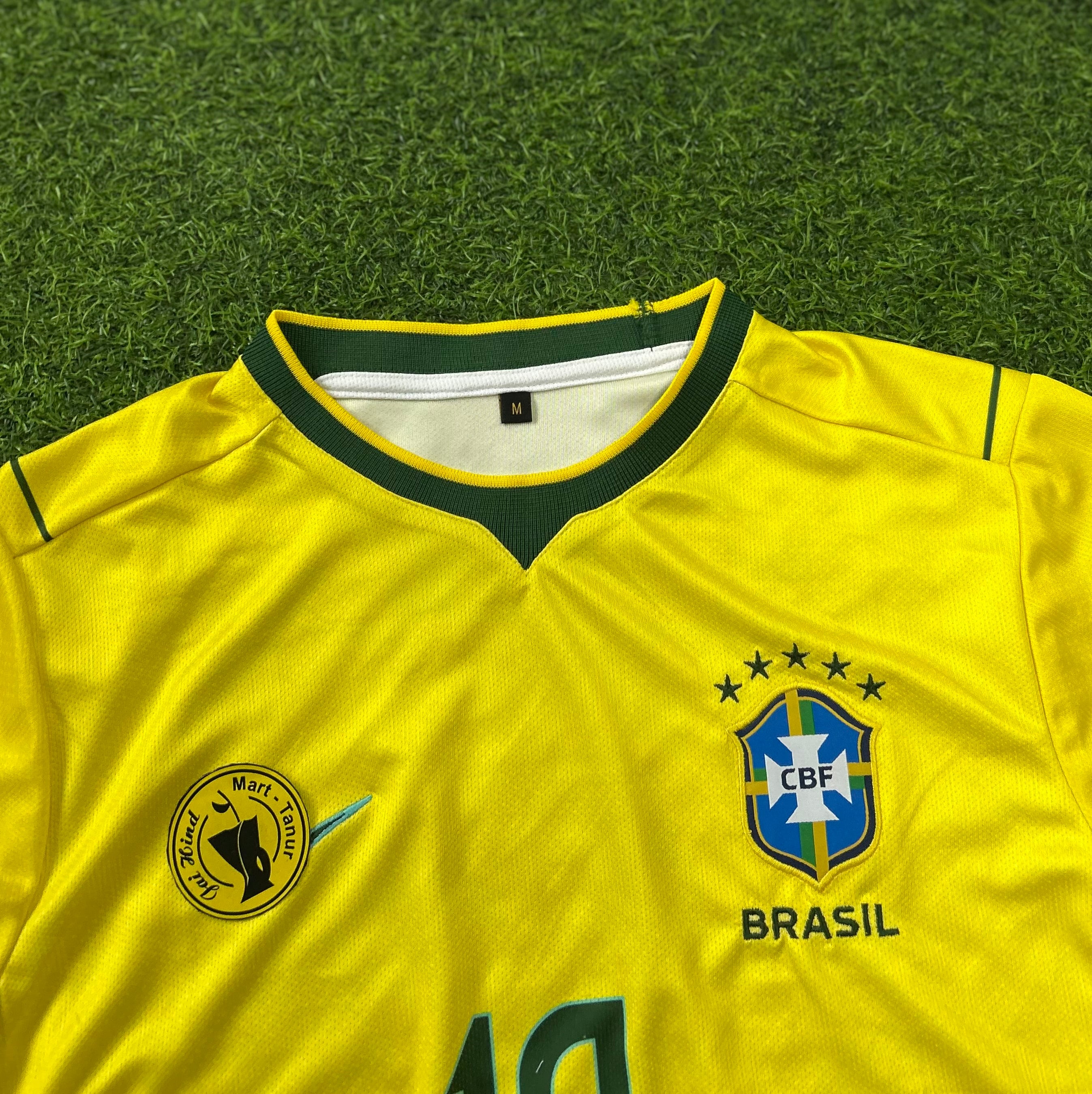 BRAZIL 2026 WORLD CUP HOME KIT, HALF SLEEVE  EMBROIDERY