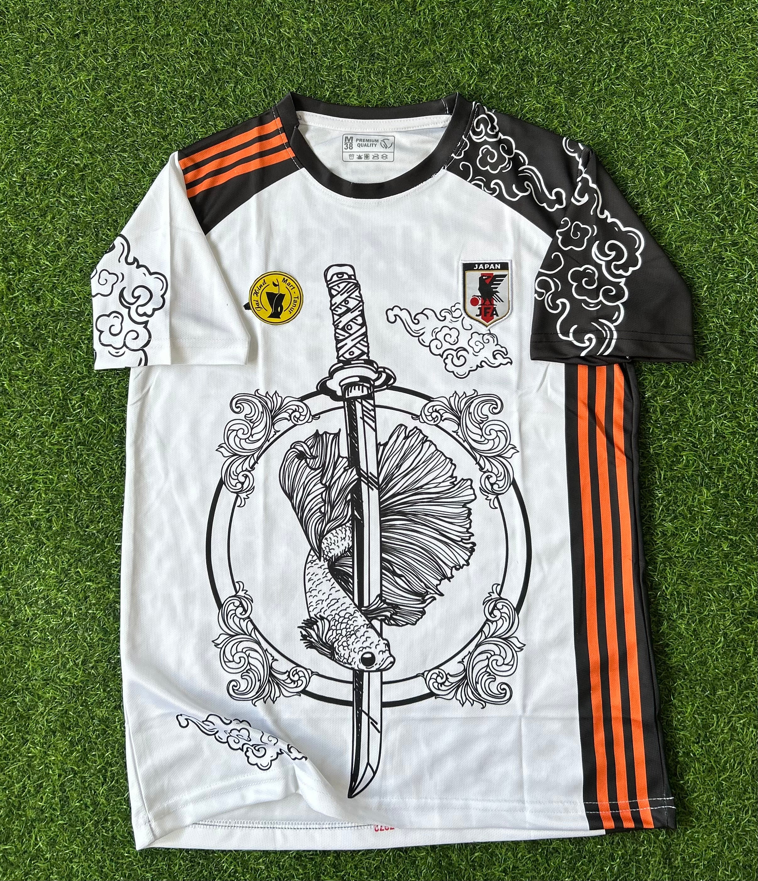 JAPAN x TSUBASA SPECIAL EDITION JERSEY, HALF SLEEVE EMBROIDERY