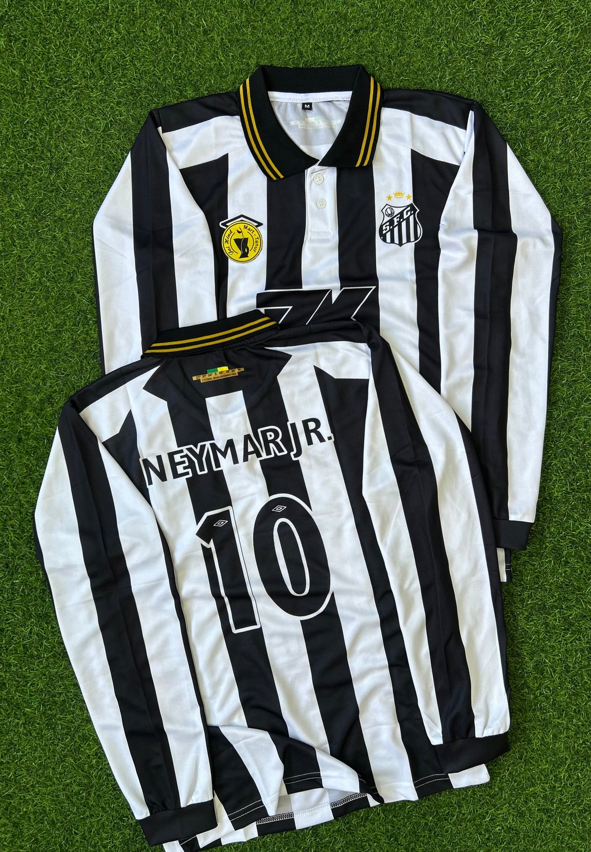SANTOS 2026-27 SEASON AWAY JERSEY, FULL SLEEVE POLO SUBLIMATION